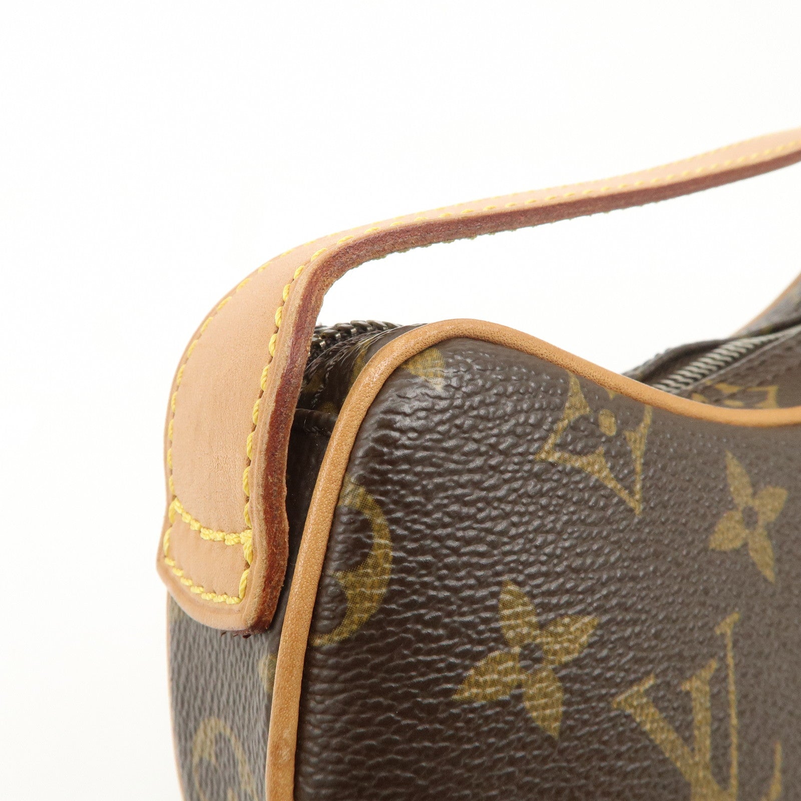 Louis Vuitton Monogram Pochette Croissant Shoulder Bag M51510 Used