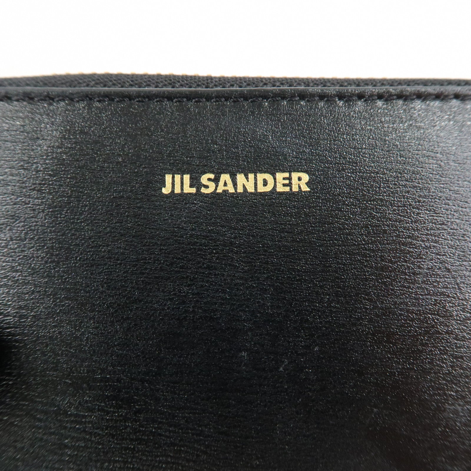 Jil Sander Leather Round Zipper Coin Purse J07UI0007 P4841 Used