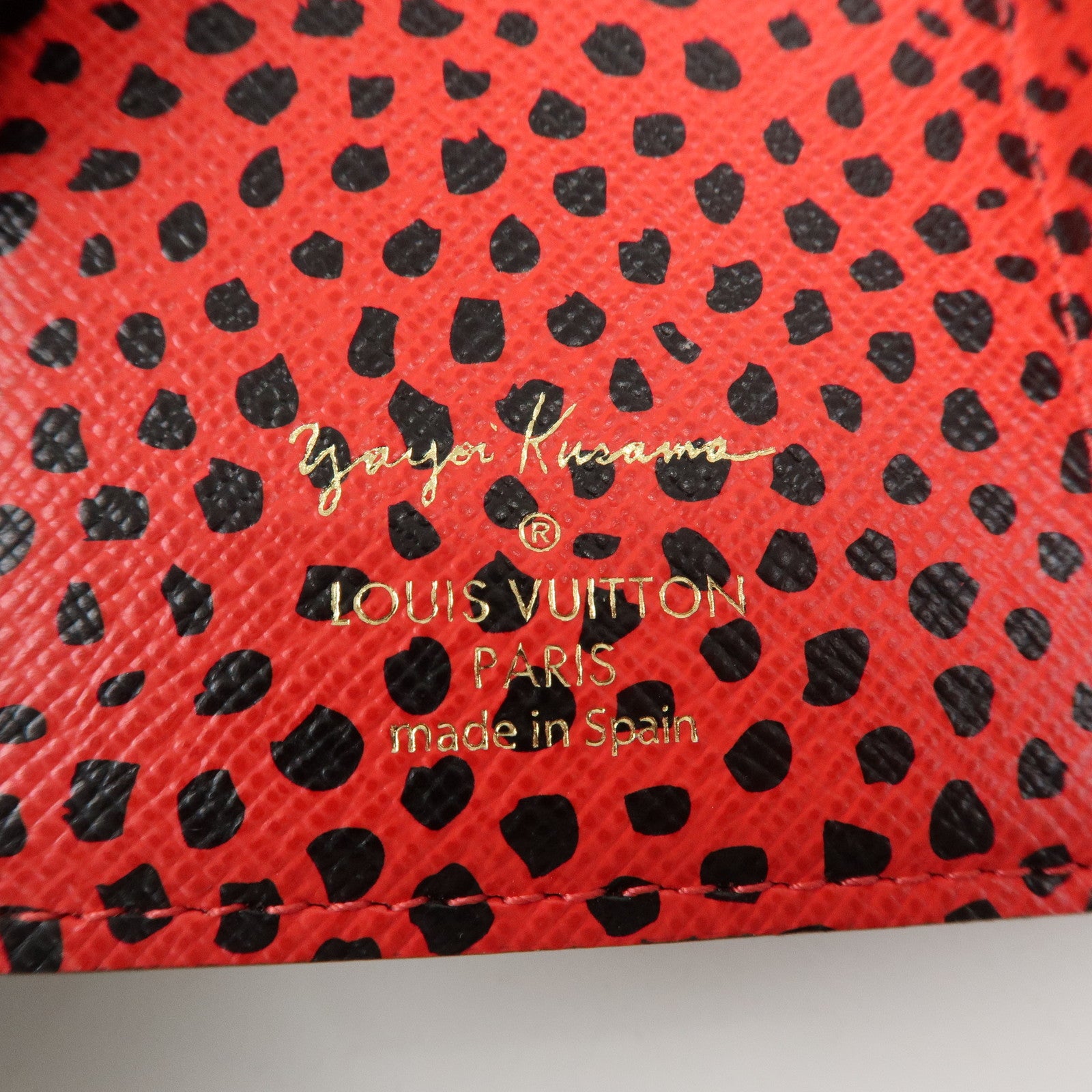 Louis Vuitton Monogram Yayoi Kusama Infinity Dot Agenda PM M91516 Used