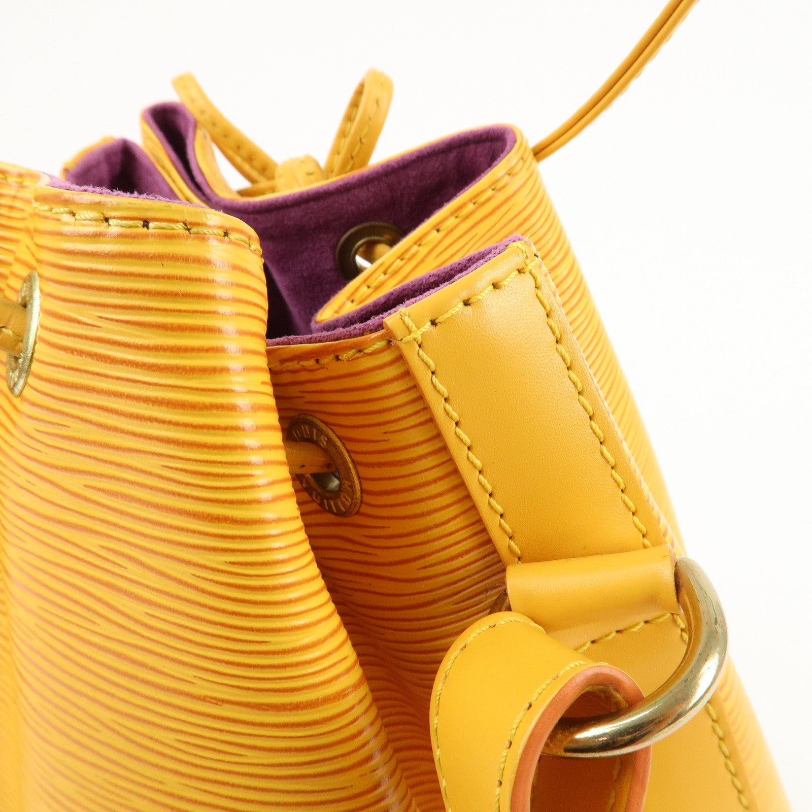 Louis Vuitton Epi Petit Noe Shoulder Bag Tassili Yellow M44109 Used