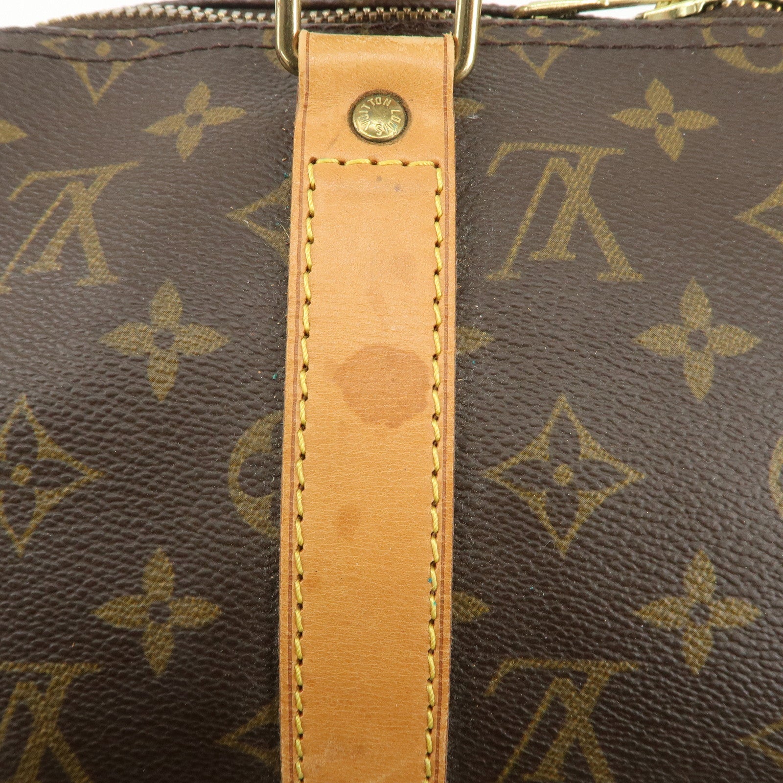 Louis Vuitton Monogram Keep All 50 Bag Old Style M41426 Used
