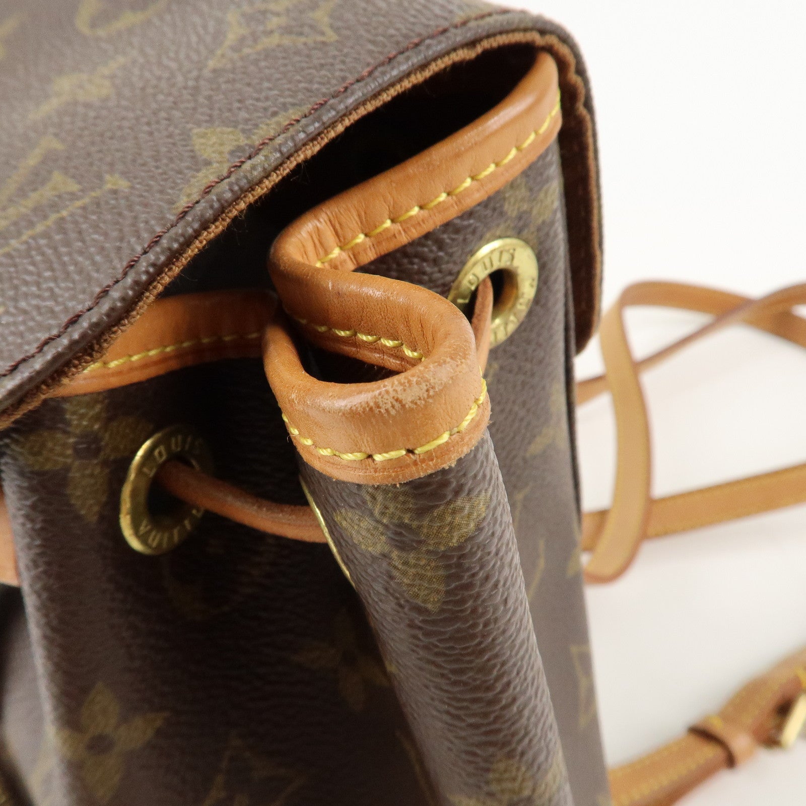 Louis Vuitton Monogram Mini Montsouris Back Pack Bag M51137 Used