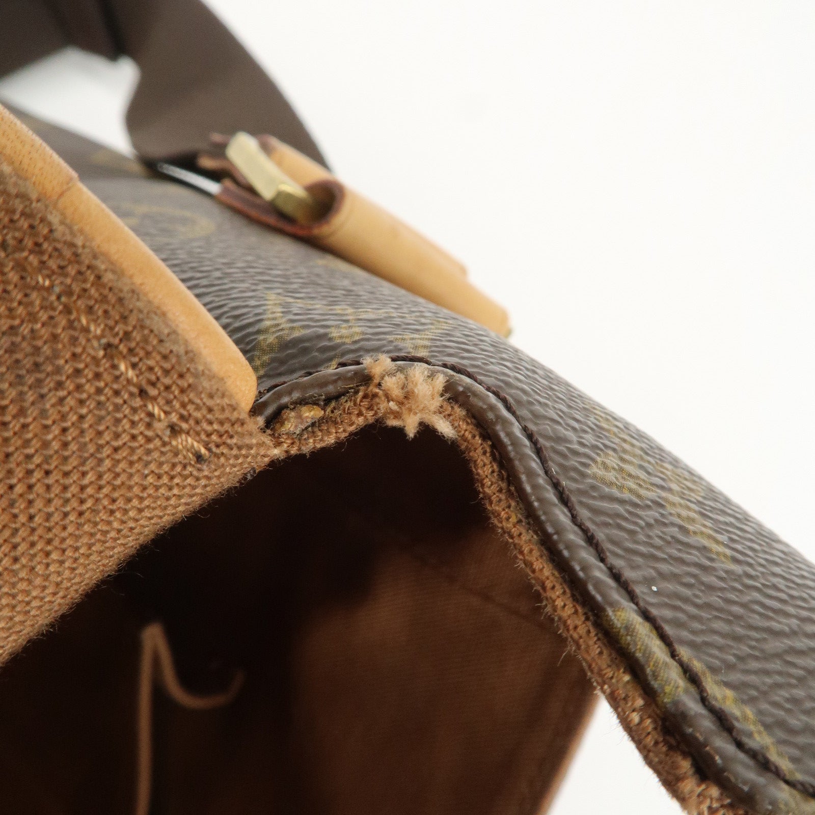 Louis Vuitton Monogram Abbesses Messenger Bag Brown M45257 Used