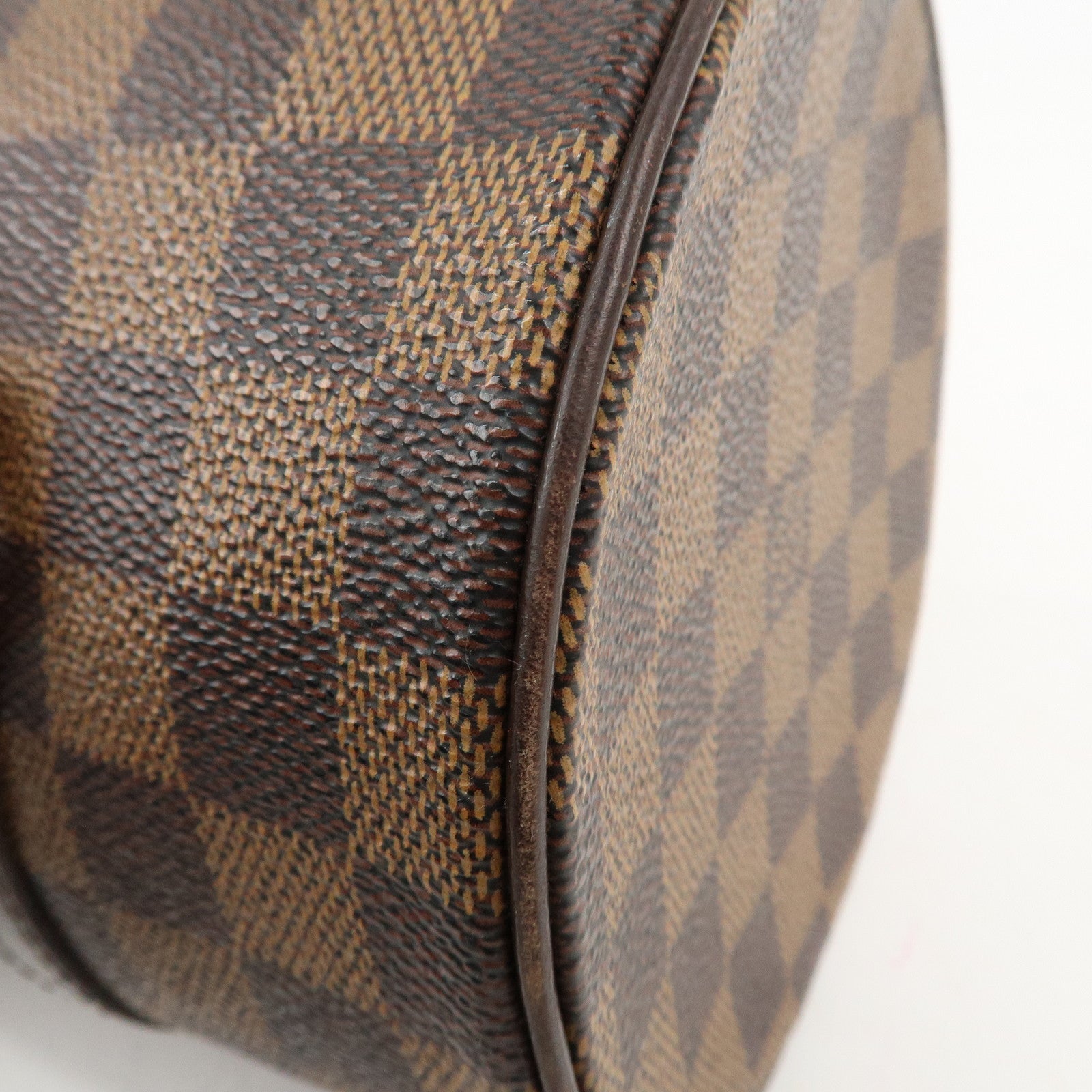 Louis Vuitton Damier Ebene Papillon 26 Hand Bag Brown N51304 Used