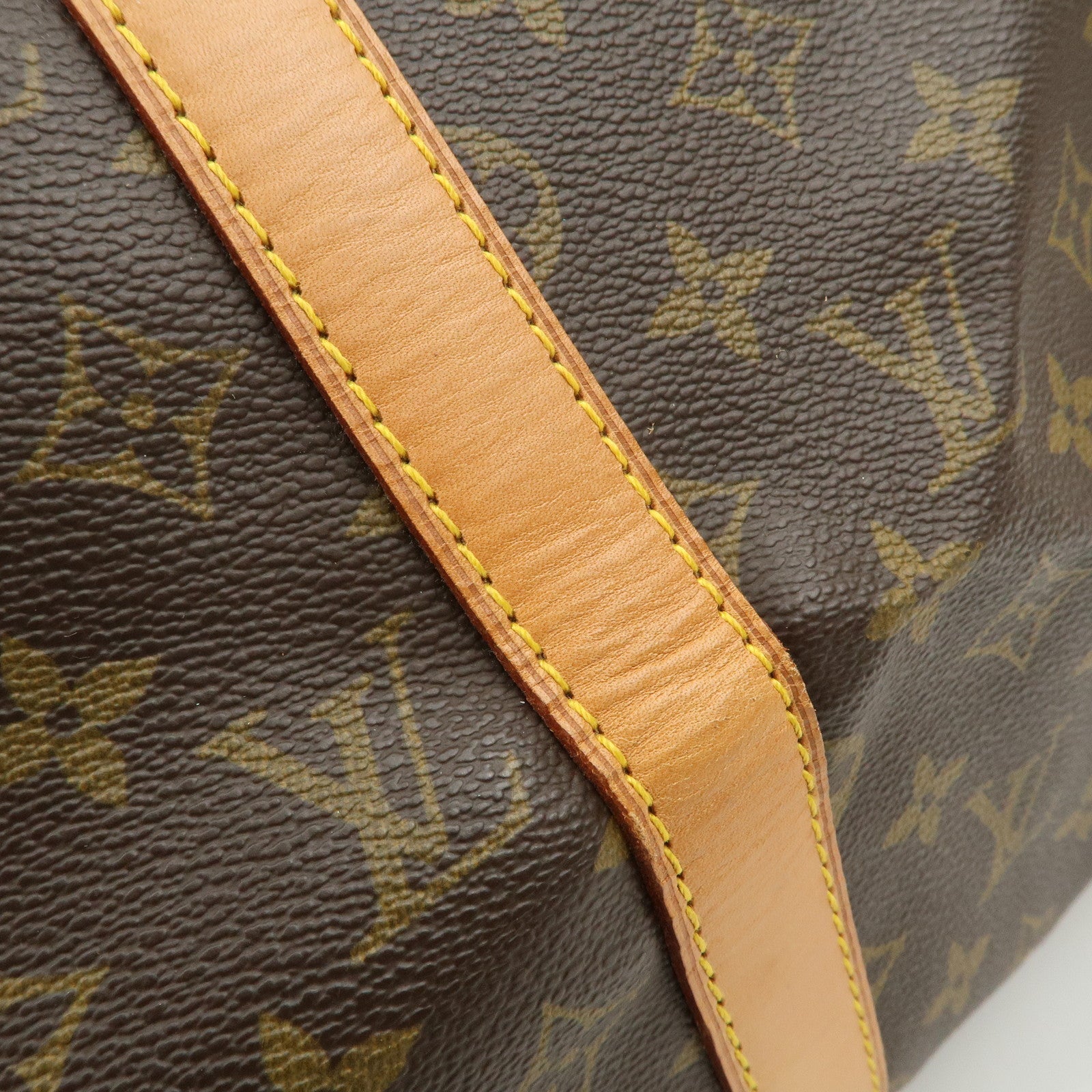 Louis Vuitton Monogram Keep All 50 Boston Bag Brown M41426 Used