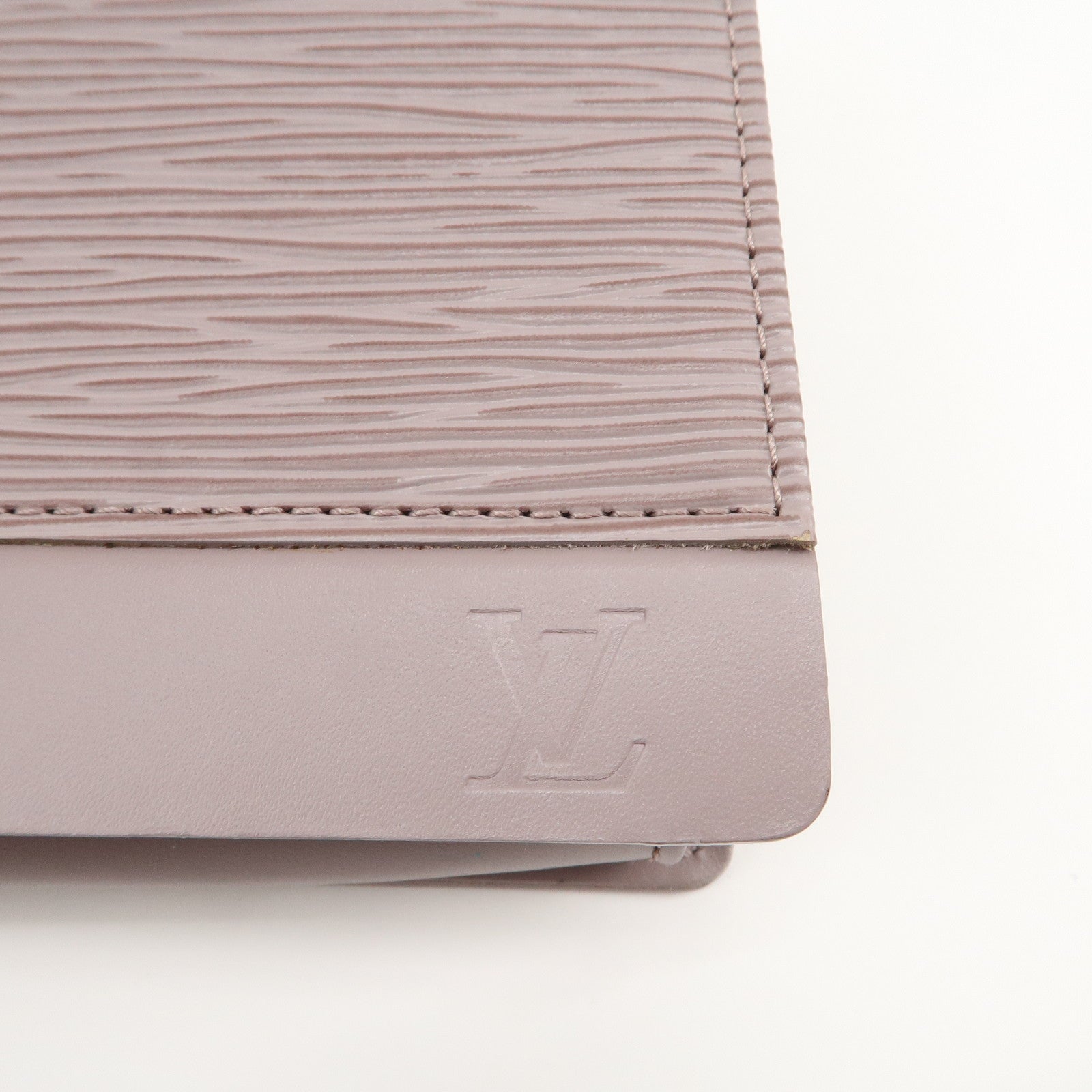 Louis Vuitton Epi Honfleur Hand Bag Shoulder Bag Lilac M5273B Used
