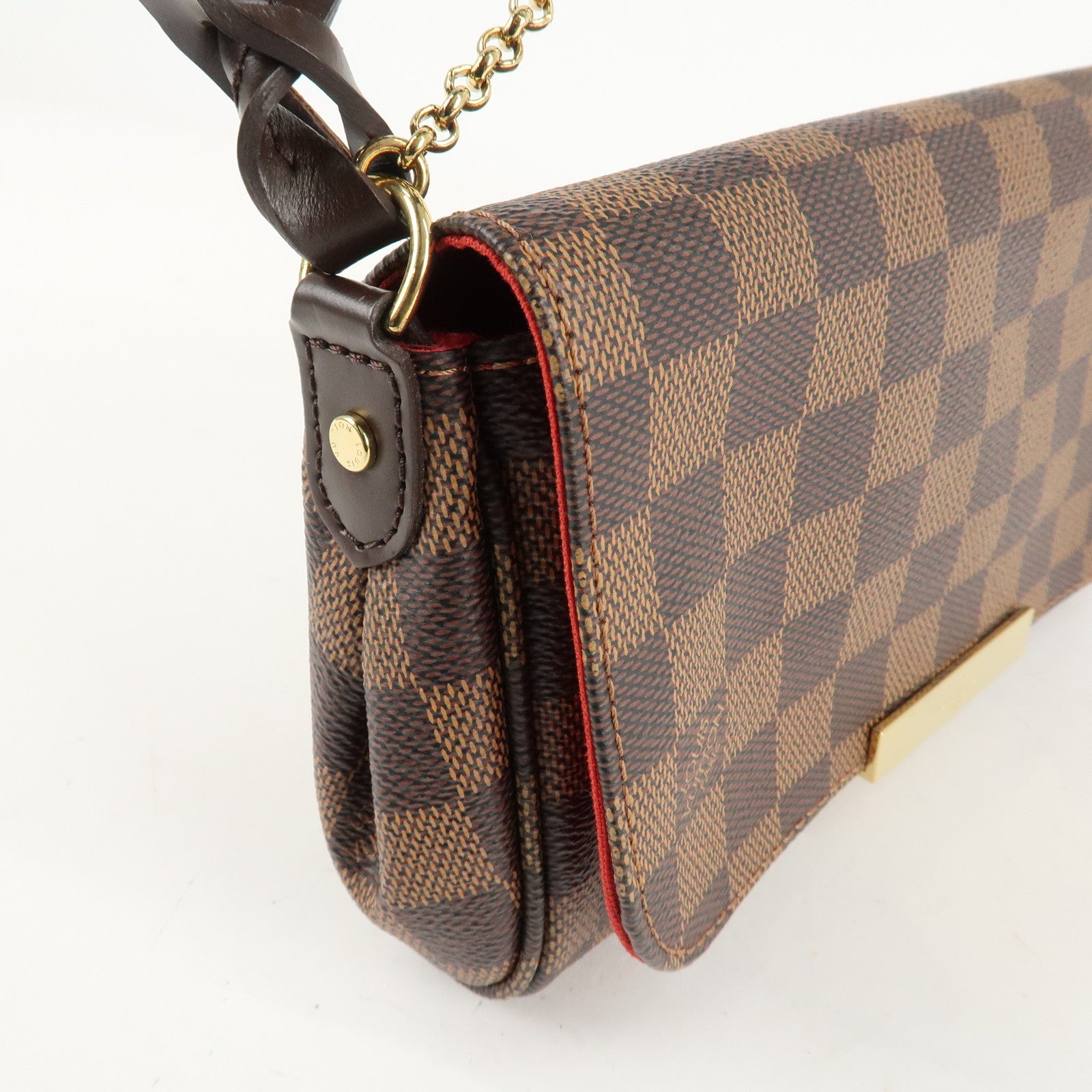 Louis Vuitton Damier Favorite PM 2Way Shoulder Bag N41276 Used