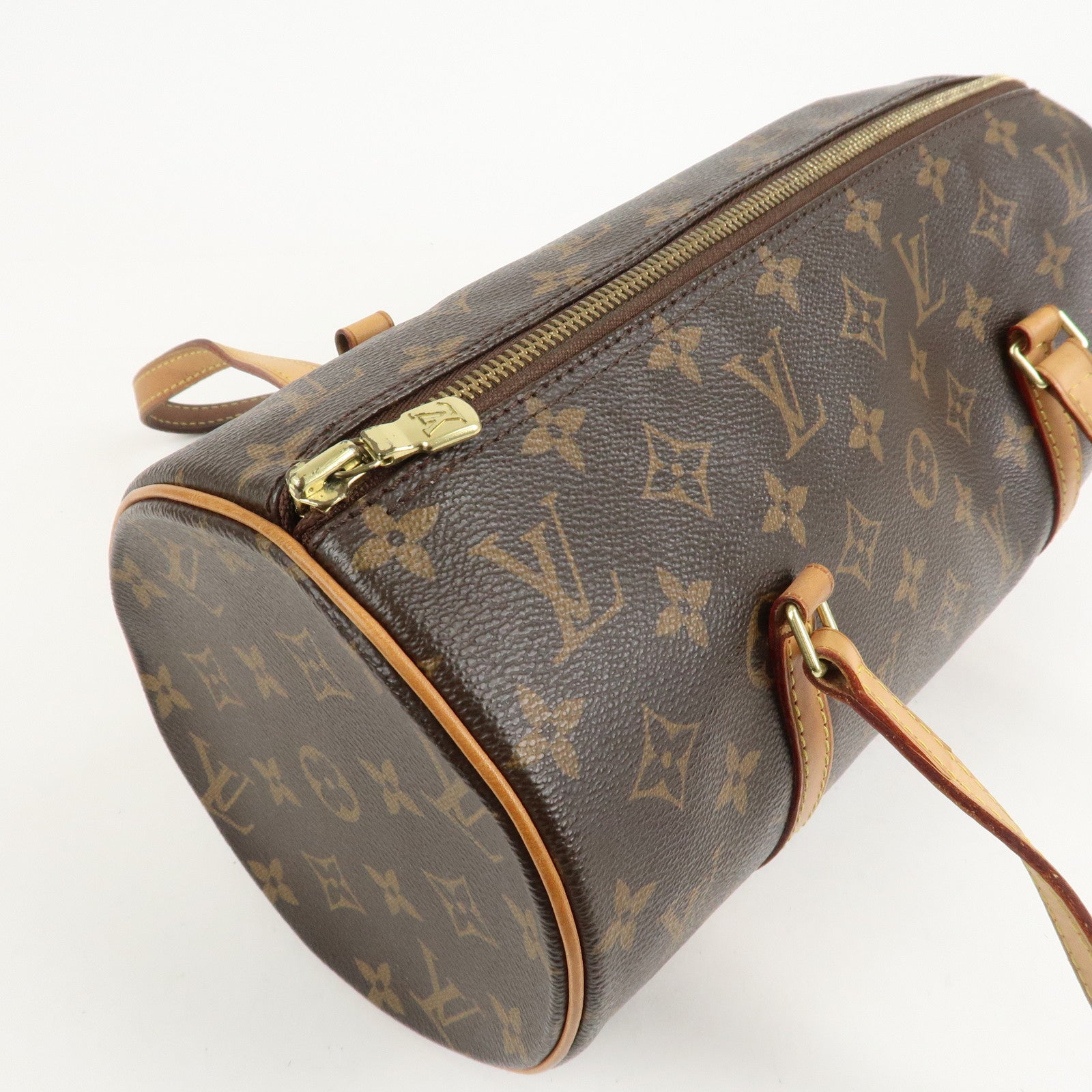 Louis Vuitton Monogram Papillon 30 Hand Bag M51385 Used
