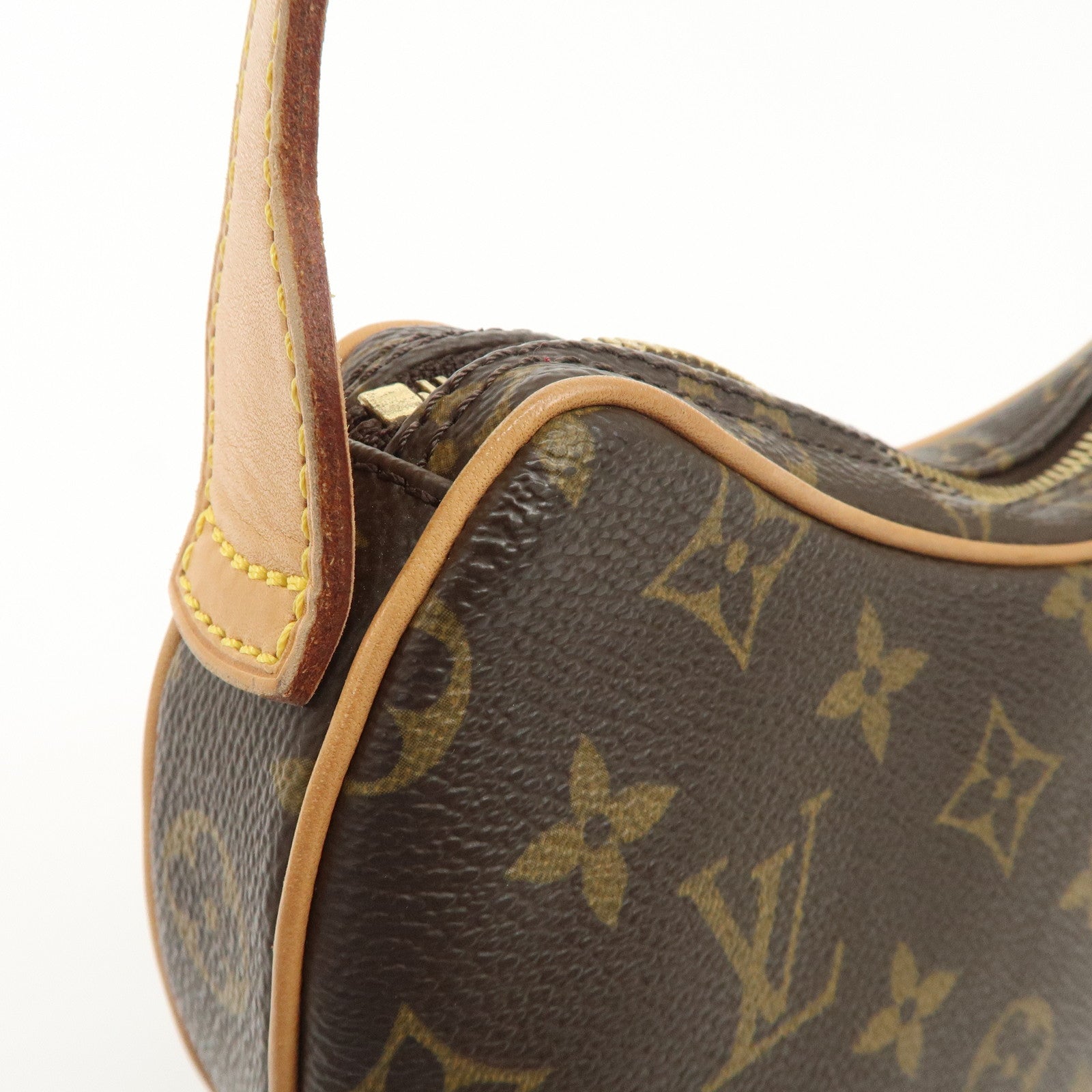 Louis Vuitton Monogram Pochette Croissant Shoulder Bag M51510 Used
