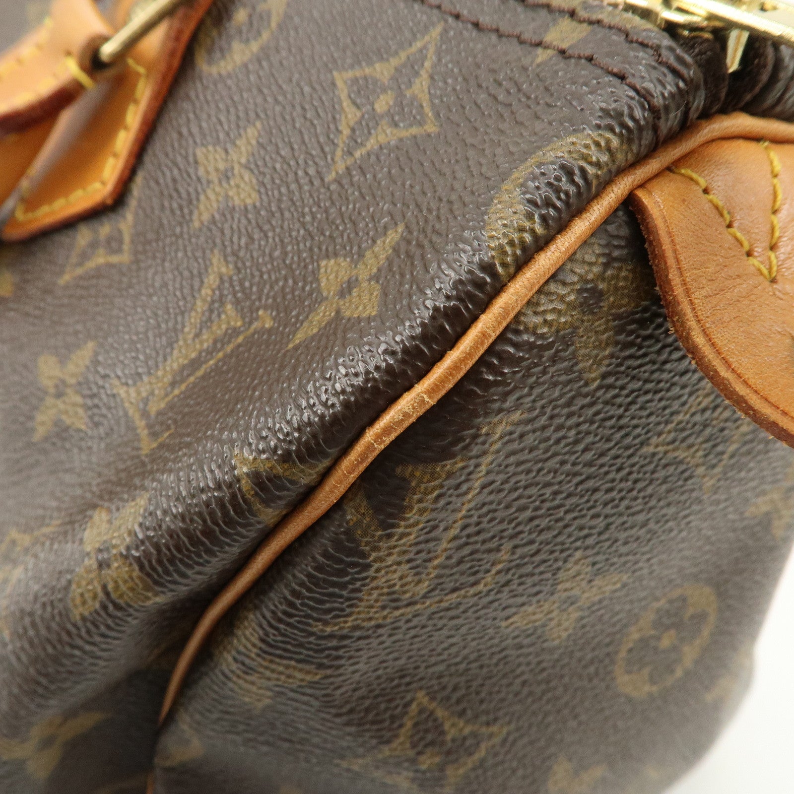 Louis Vuitton Monogram Speedy 30 Hand Bag Boston Bag M41526 Used