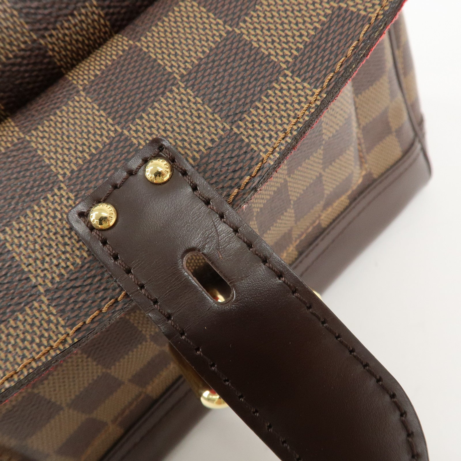 Louis Vuitton Damier Knightsbridge Boston Bag Hand Bag N51201 Used