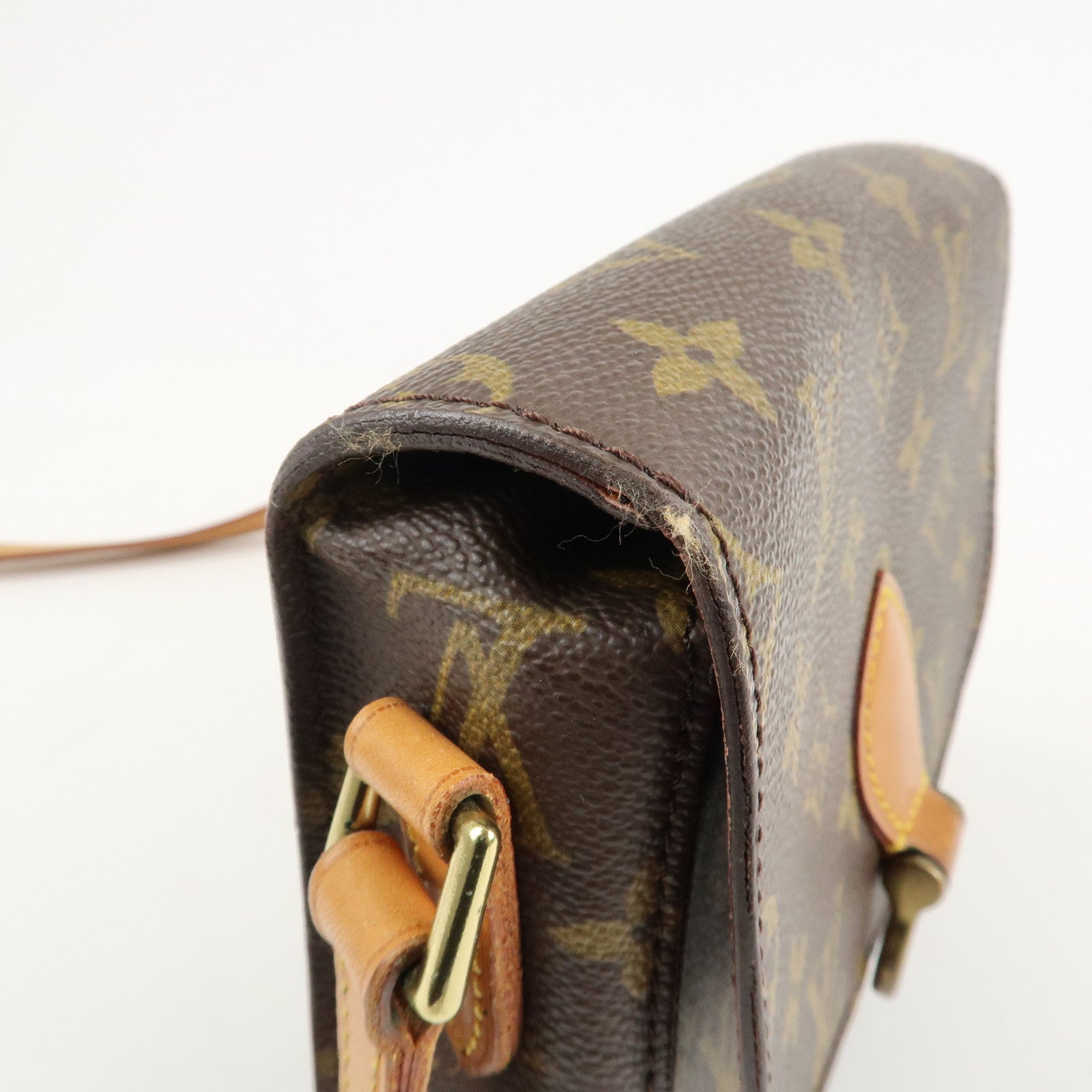 Louis Vuitton Monogram Mini Saint Cloud Shoulder Bag M51244 Used