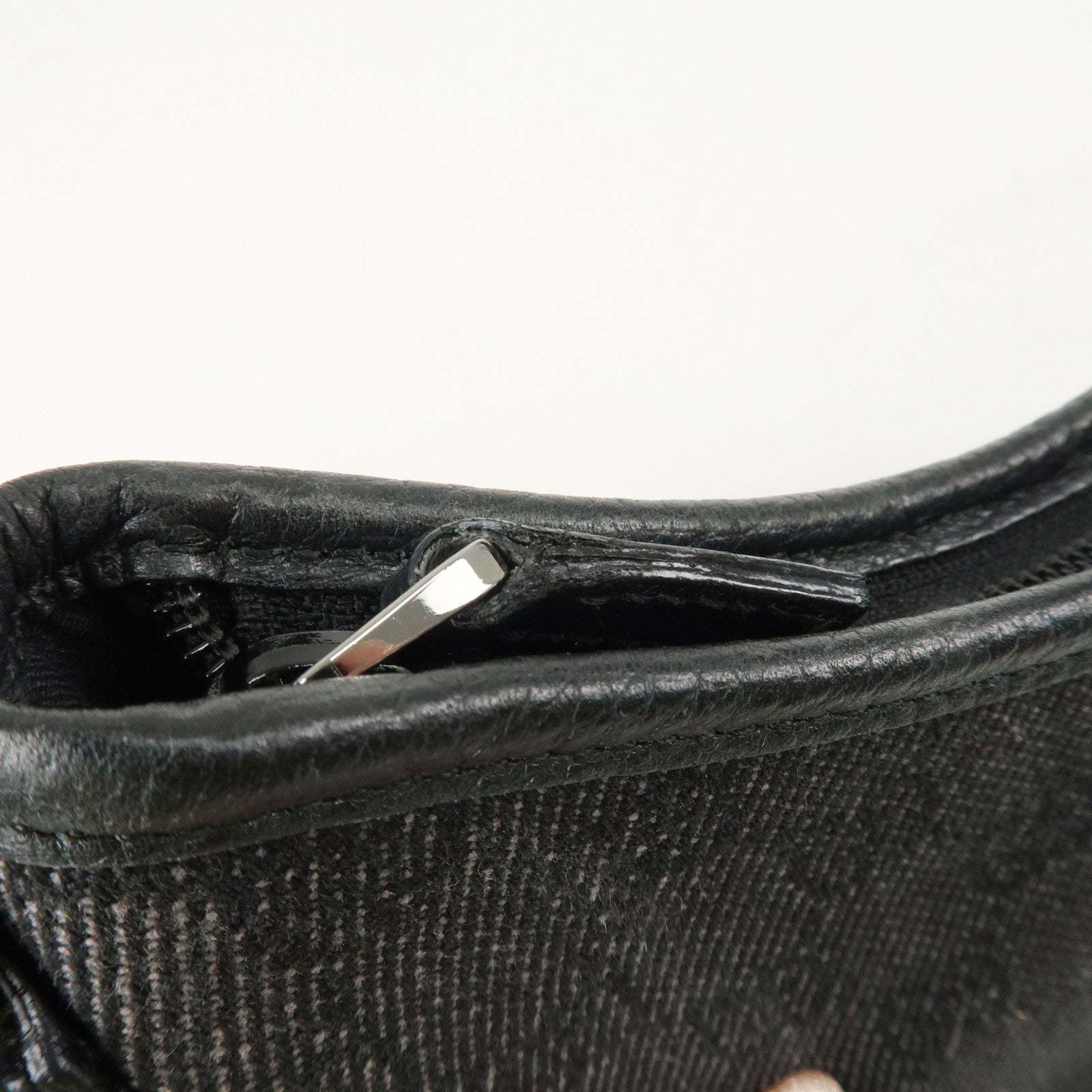 GUCCI Abbey GG Canvas Leather Shoulder Bag 268637 Used