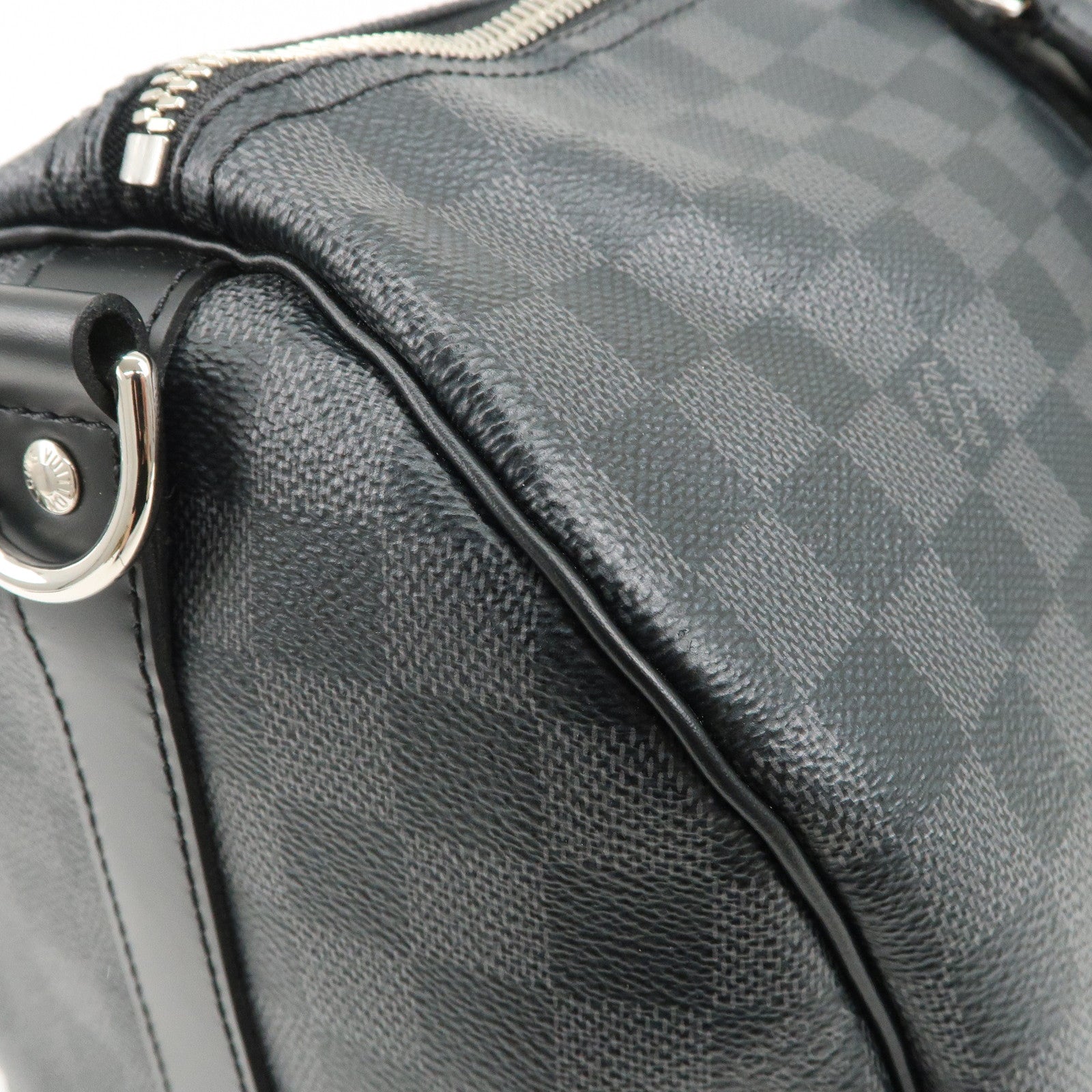 Louis Vuitton Damier Graphite Keepall Bandouliere 45 N41418 Used