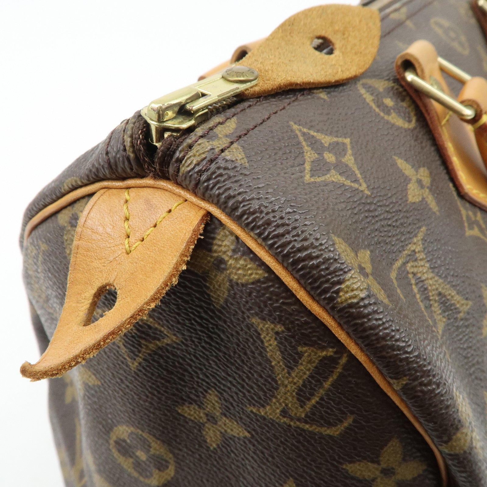 Louis Vuitton Monogram Speedy 30 Hand Bag Boston Bag M41526 Used