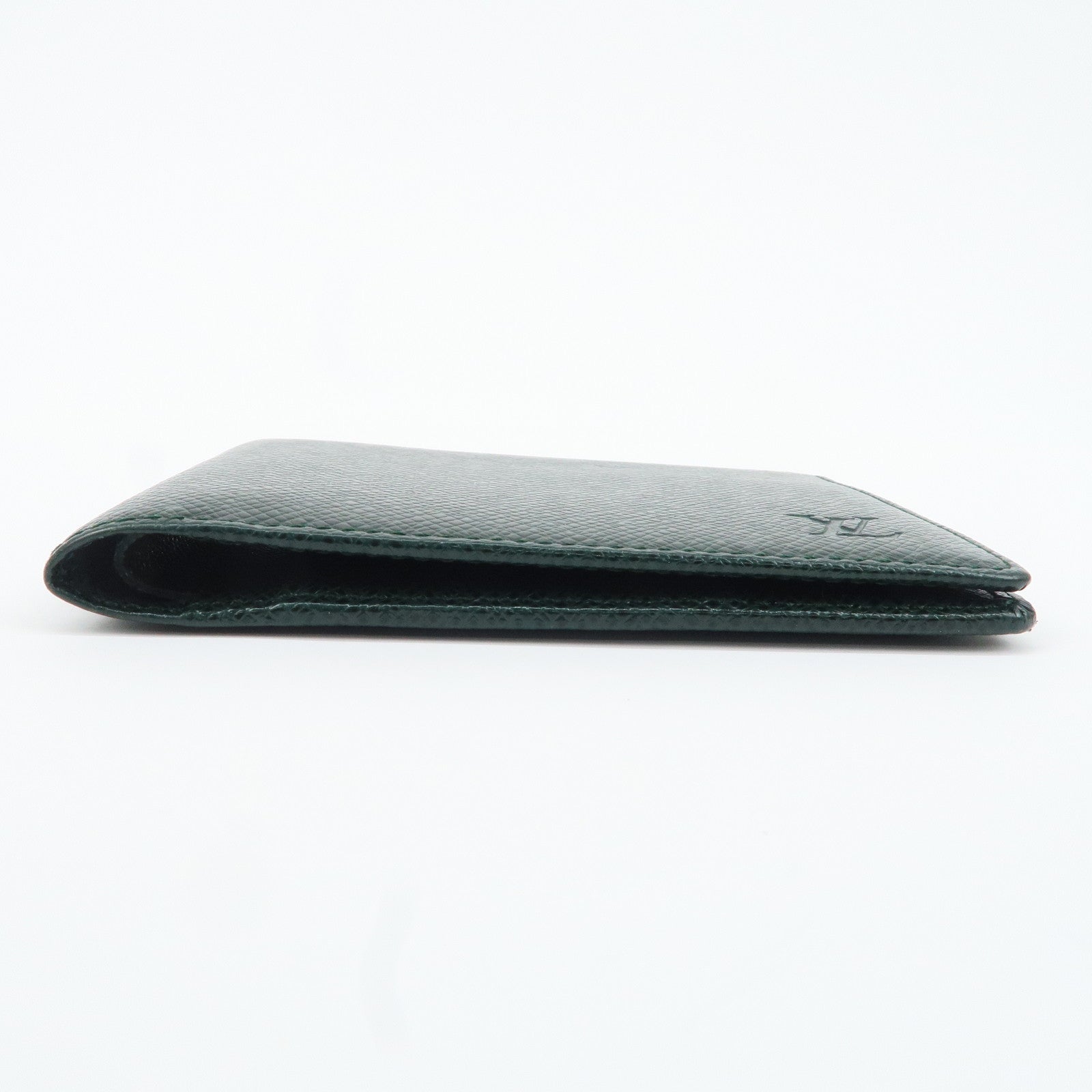 Louis Vuitton Taiga Set of 2 Wallet Coin Case Epicea M30374 M3046P Used