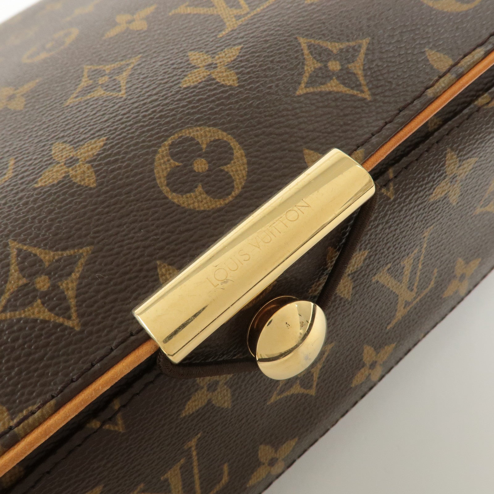 Louis Vuitton Monogram Abbesses Messenger Bag Hand Bag M45257 Used