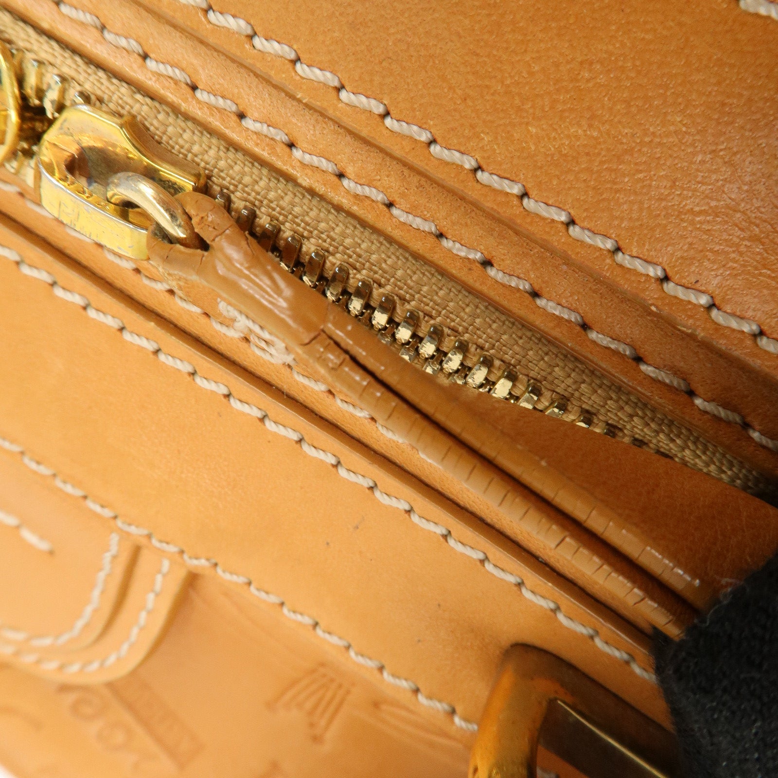 LOEWE Leather Doctor's Bag Boston Bag 160th Anniversary Used