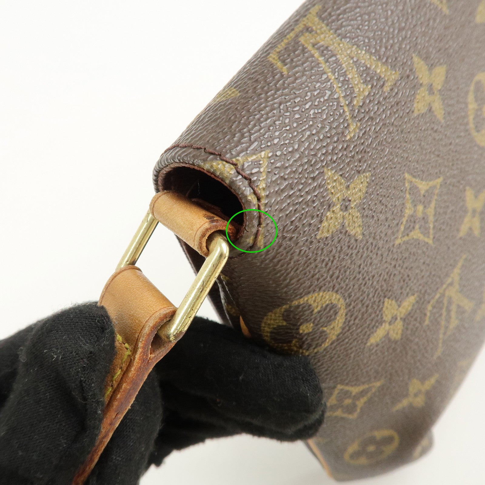 Louis Vuitton Monogram Musette Tango Short Shoulder Bag M51257 Used