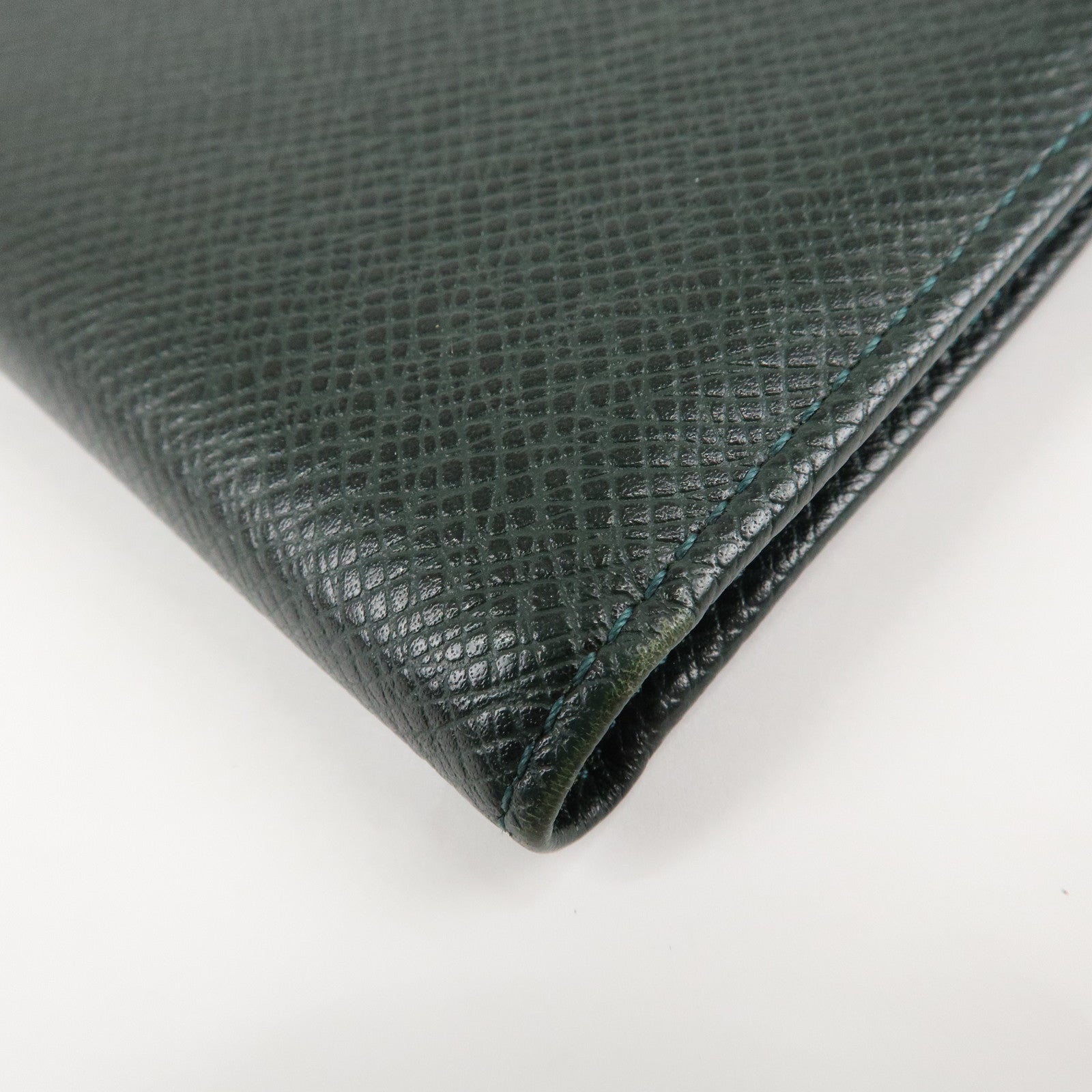 Louis Vuitton Taiga Set of 2 Wallet Epicea M30394 M30454 Used