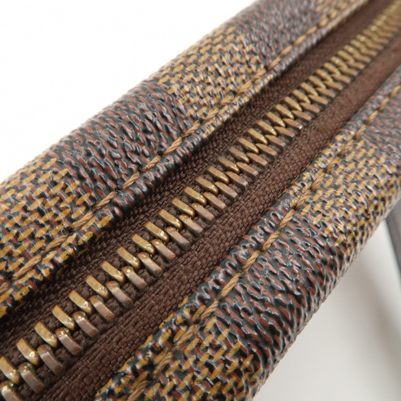 Louis Vuitton Damier Pochette Billets Macao Clutch Bag N61739 Used