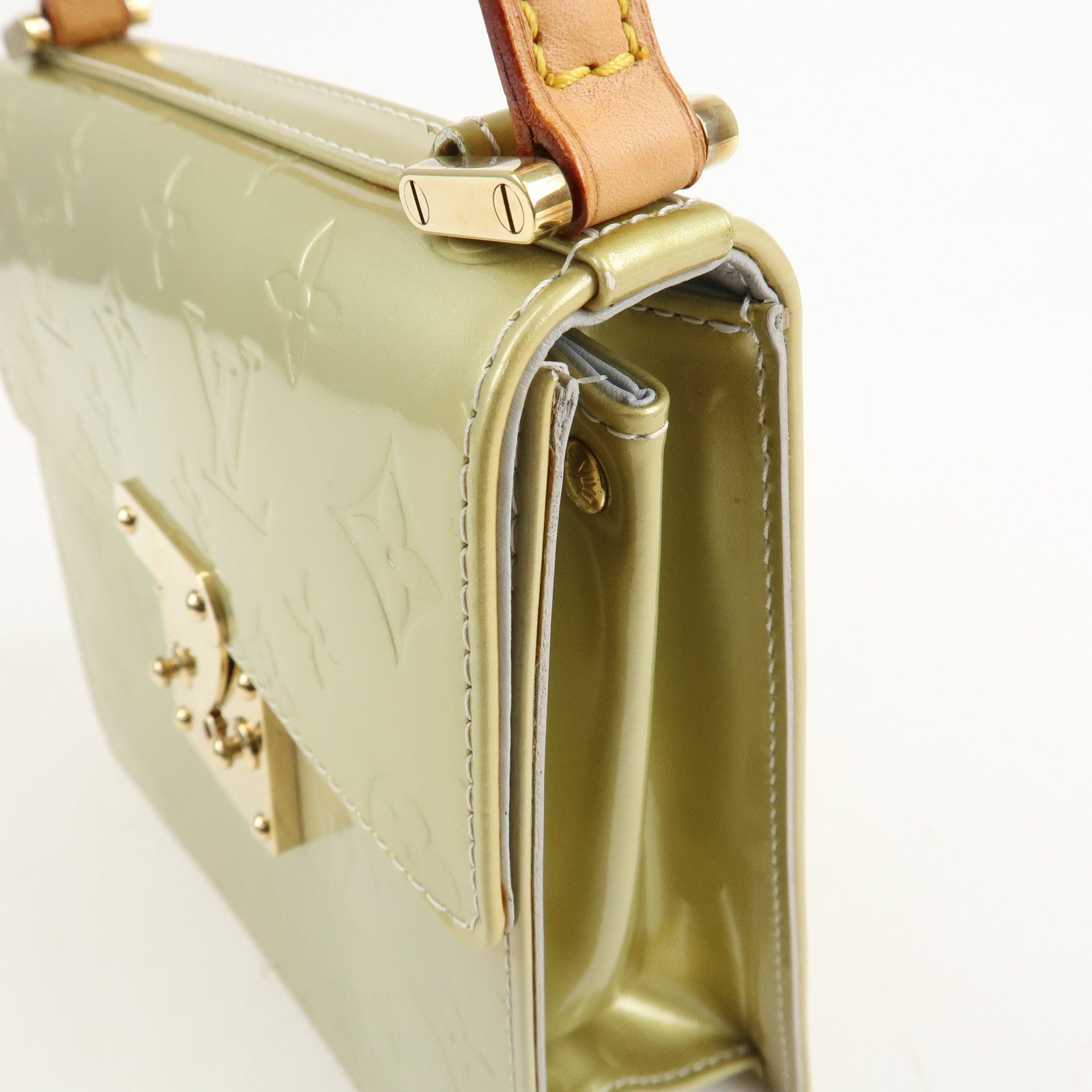 Louis Vuitton Monogram Vernis Spring Street Hand Bag M91029 Used