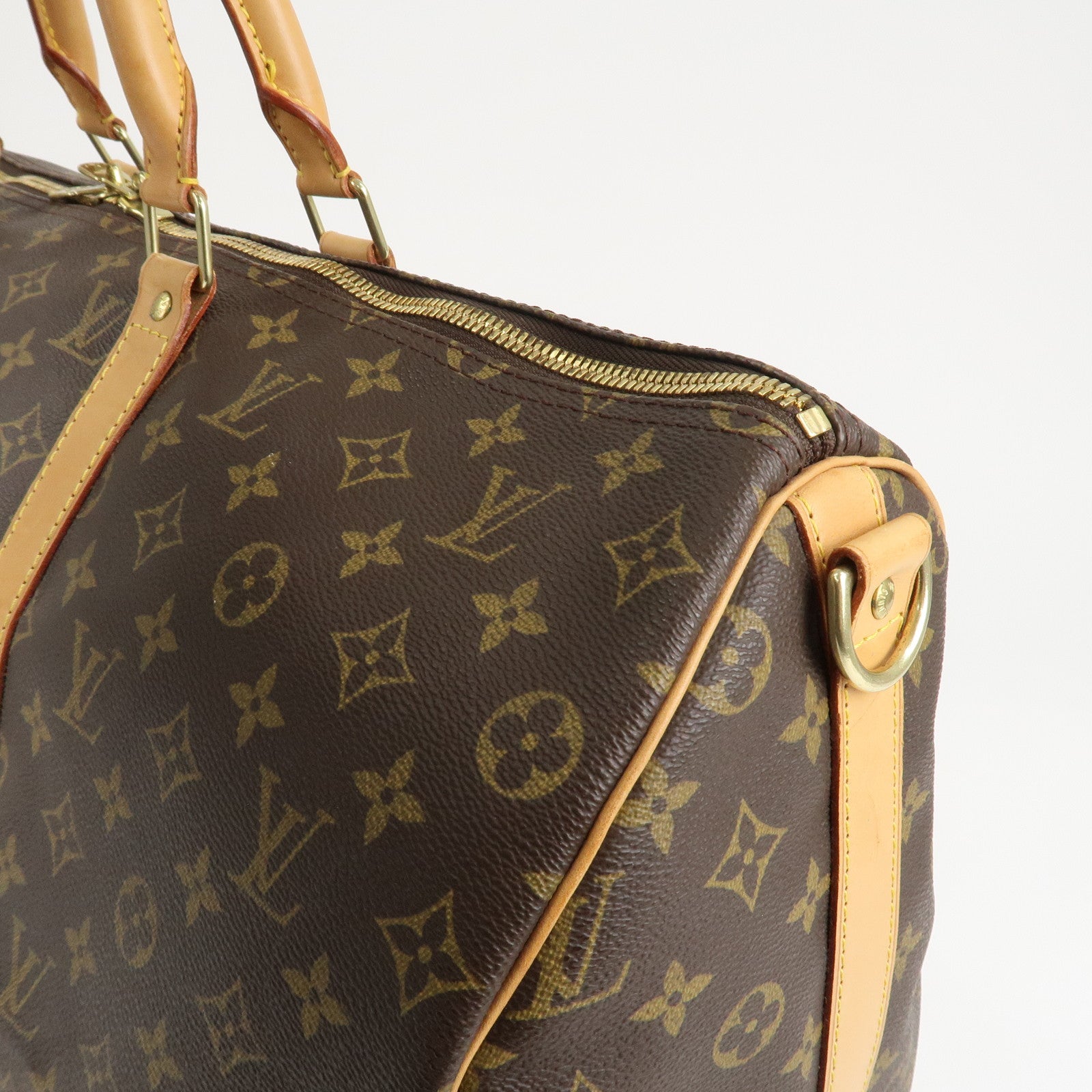 Louis Vuitton Monogram Keep All Bandouliere 50 & Shoulder Strap Used