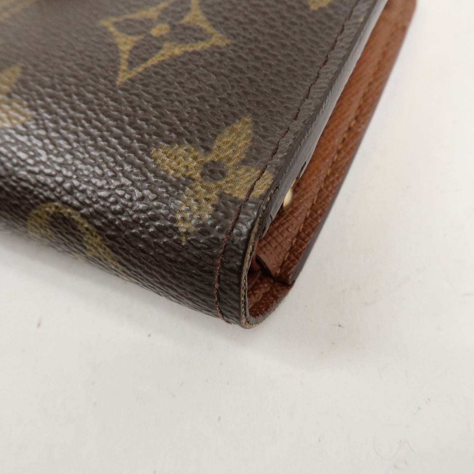 Louis Vuitton Monogram Set of 2 Porte Monnaie Billets Viennois Used