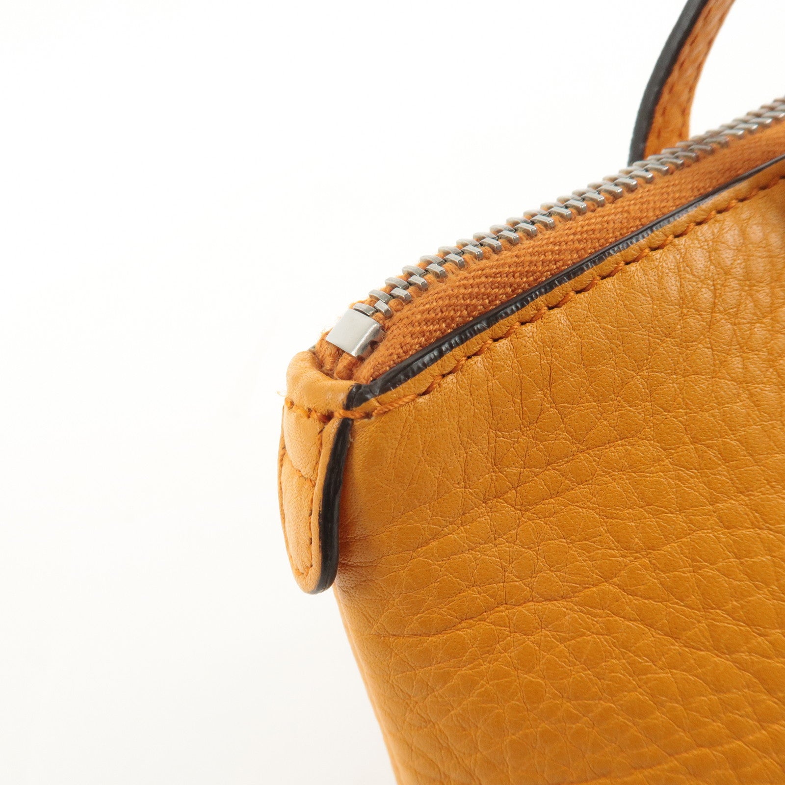 GUCCI Children SOHO Leather Tote Bag Hand Bag Orange 340618 Used