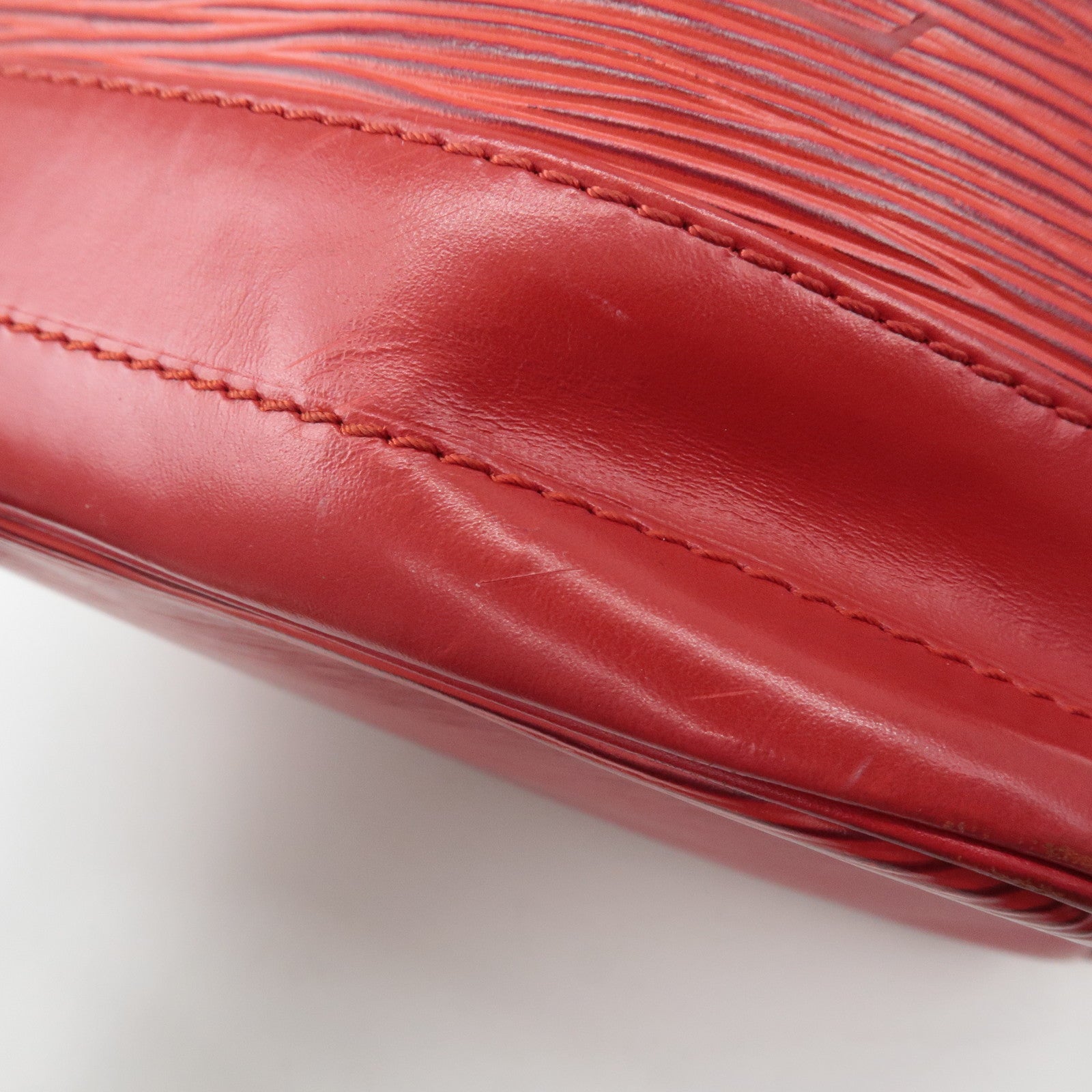 Louis Vuitton Epi Noe Shoulder Bag Castilian Red M44007 Used