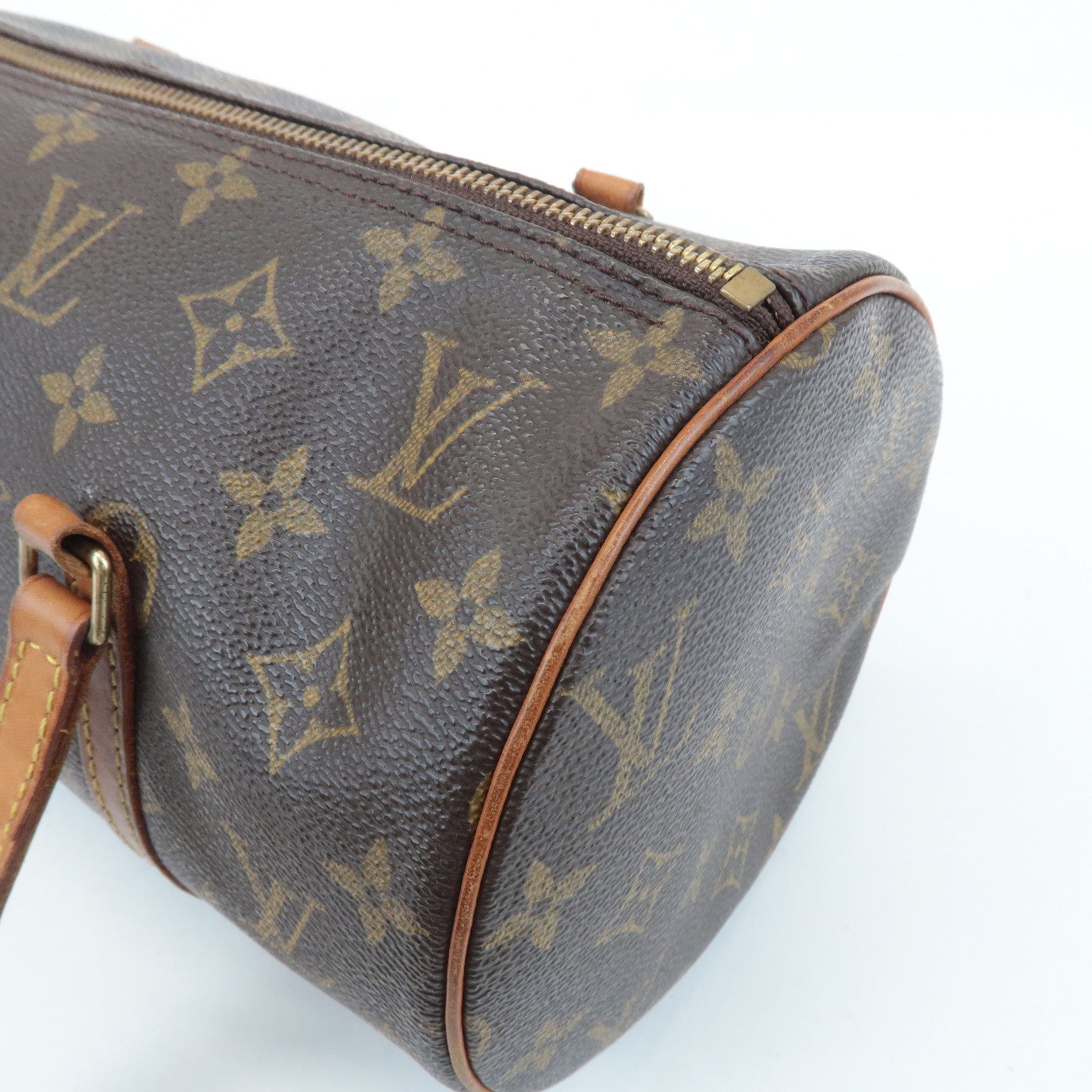 Louis Vuitton Monogram Papillon 30 Hand Bag New Style M51385 Used