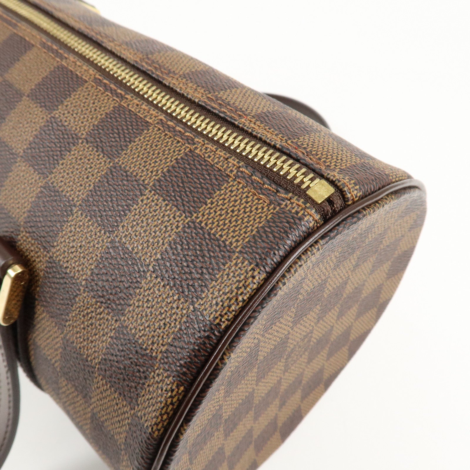 Louis Vuitton Damier Papillon 30 Hand Bag Damier Ebene N51303 Used