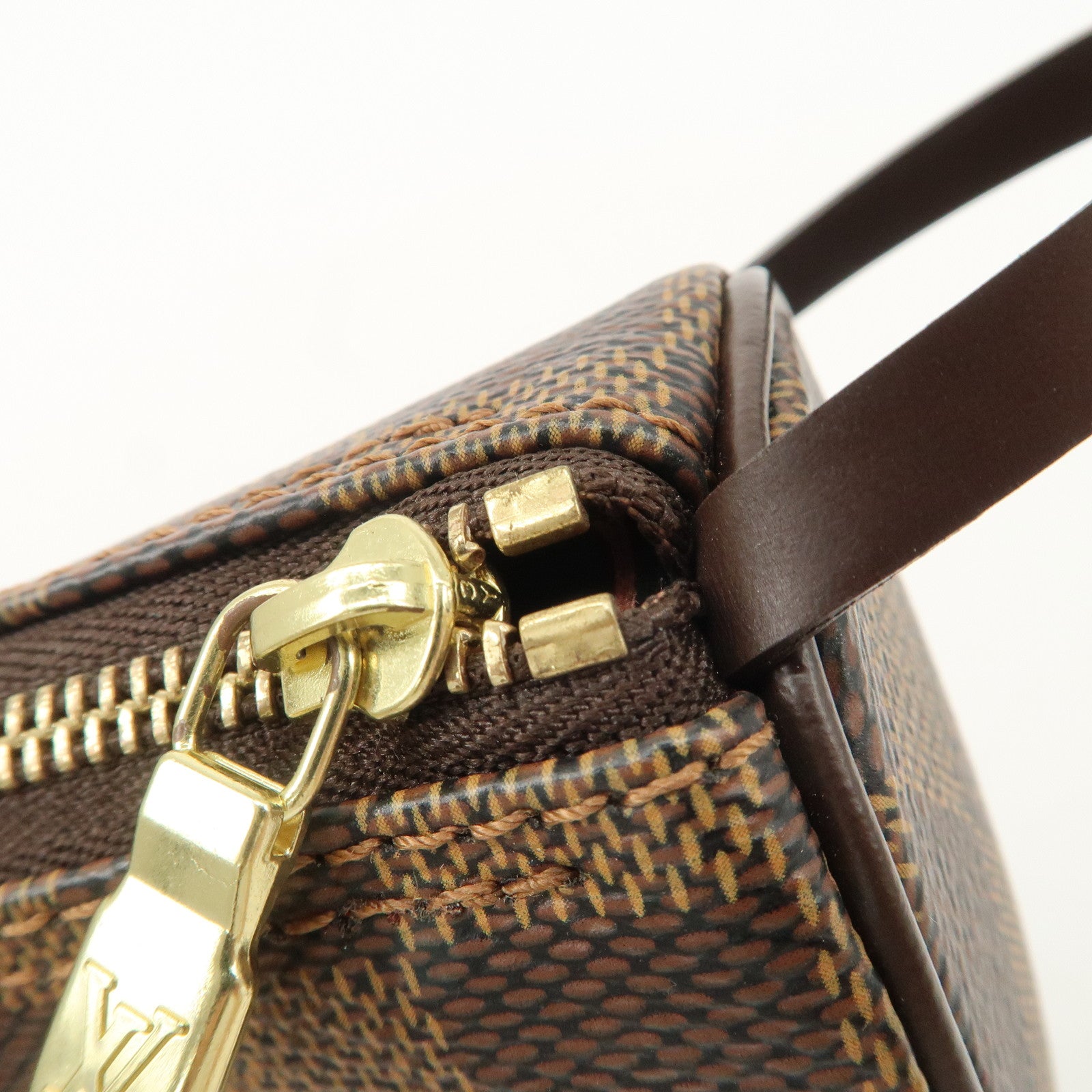 Louis Vuitton Damier Pouch for Papillon Bag Mini Bag Brown Used