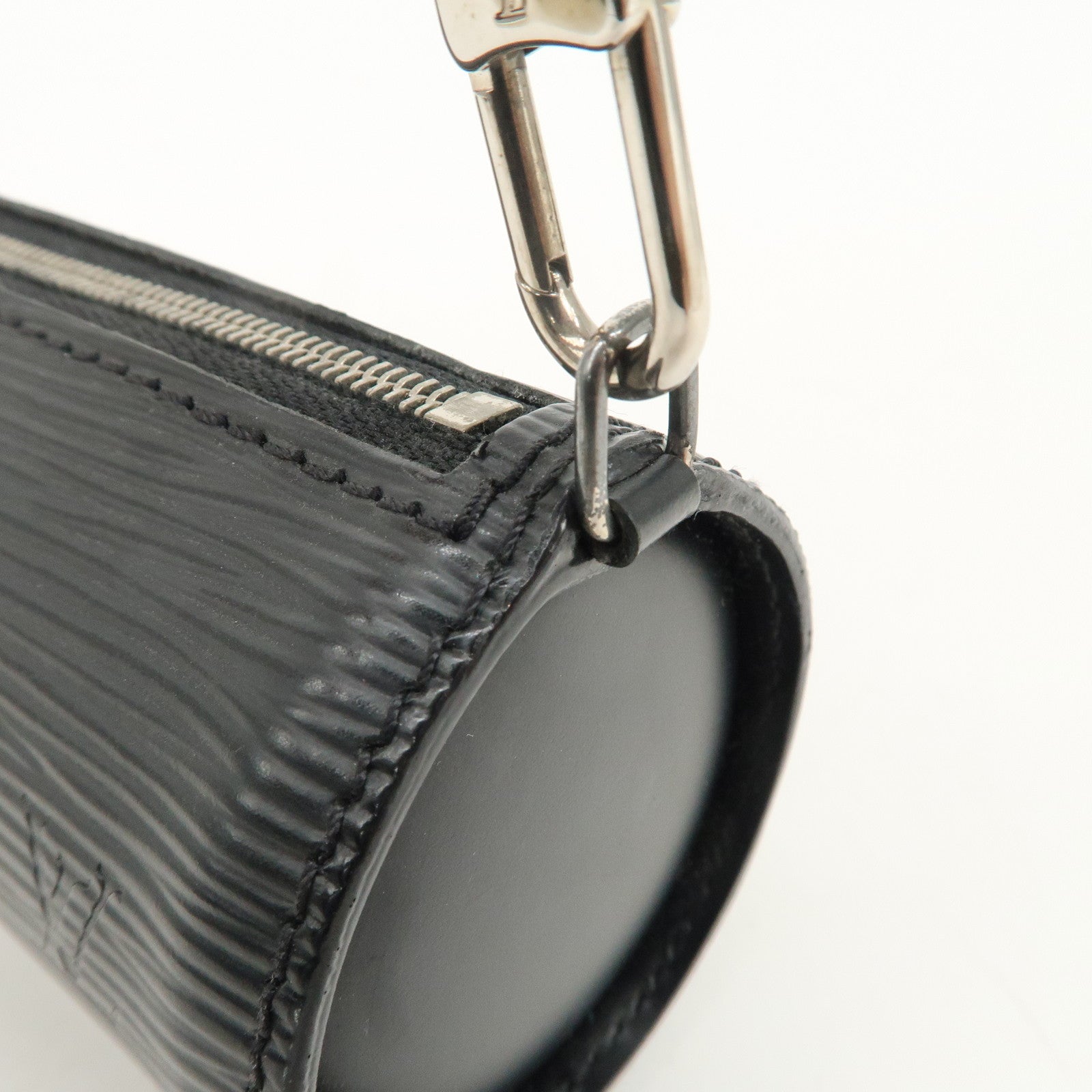 Louis Vuitton Epi Soufflot Pouch For Soufflot Bag Noir Black Used