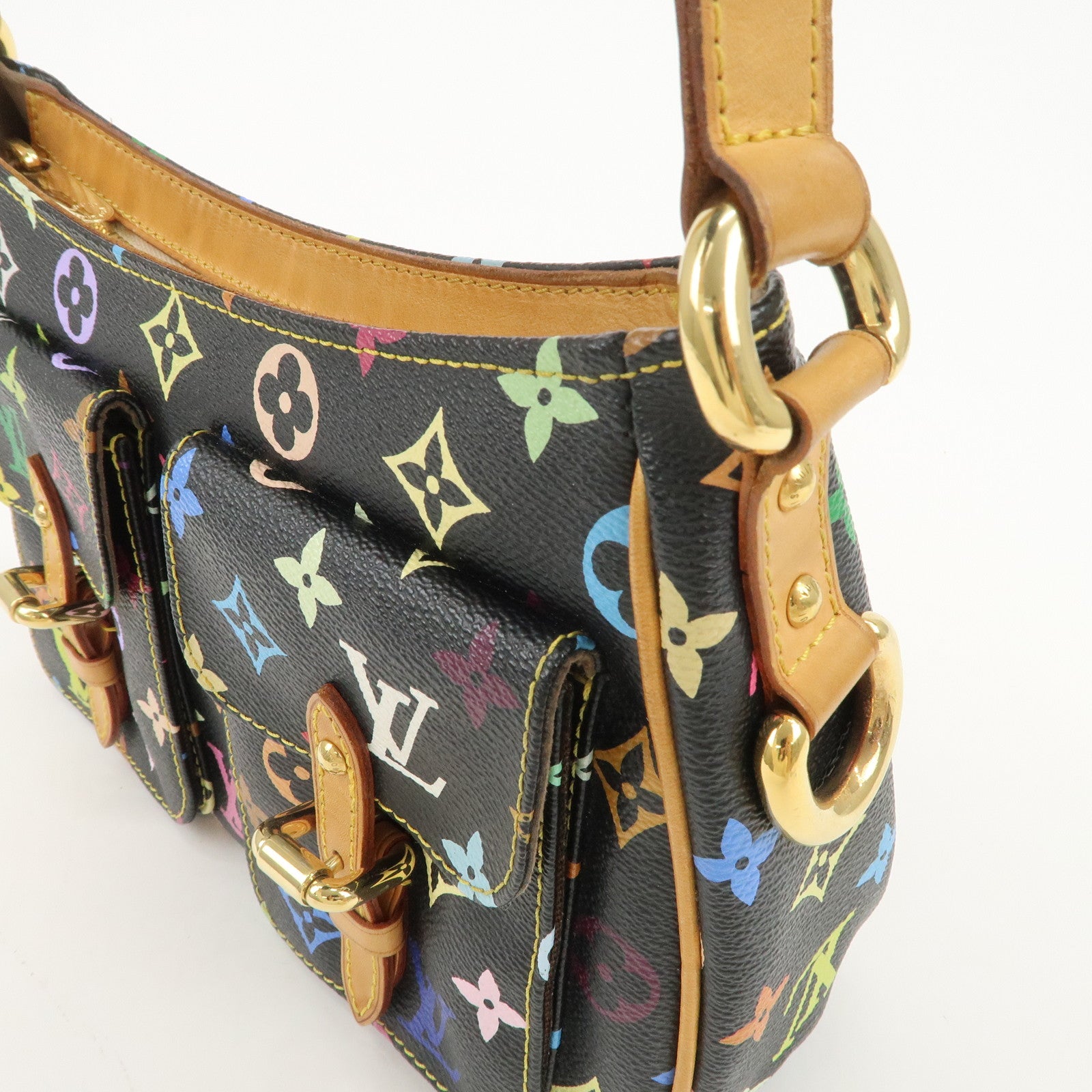 Louis Vuitton Monogram Multicolor Lodge PM Shoulder Bag M40054 Used