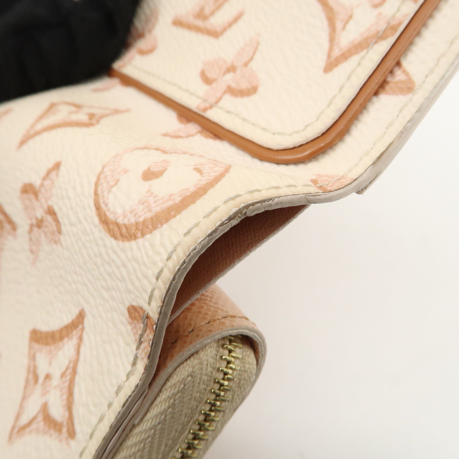 Louis Vuitton Monogram Fall For You Portefeuille Roux M81527 Used