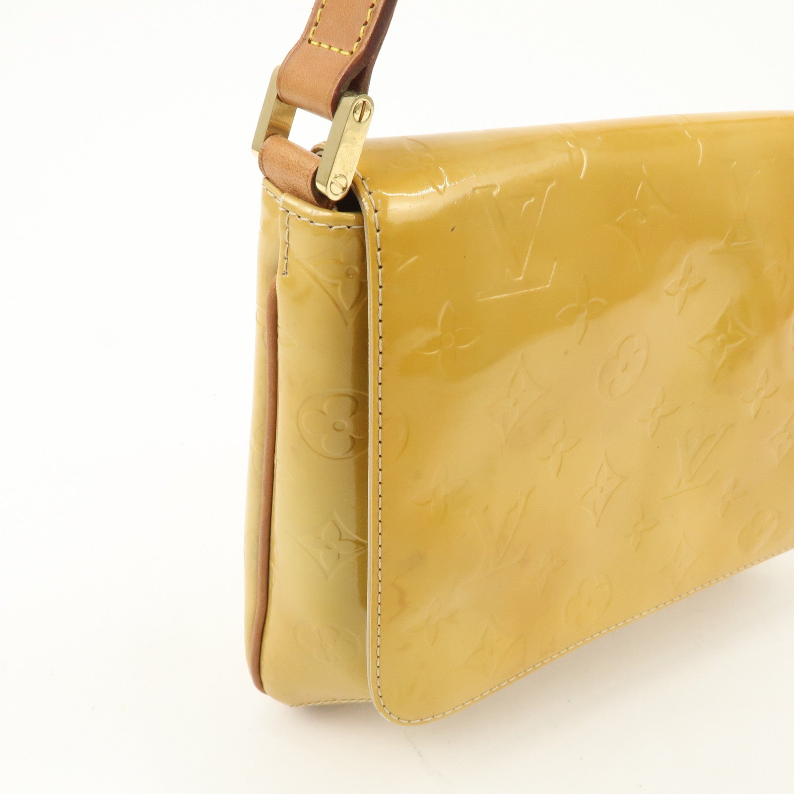 Louis Vuitton Monogram Vernis Thompson Street Jaune M91123 Used