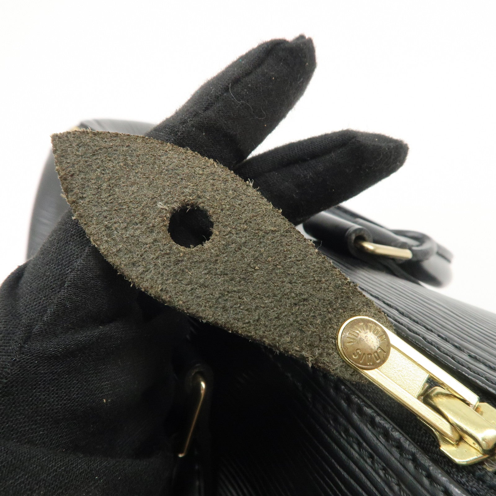 Louis Vuitton Epi Speedy 25 Boston Bag Hand Bag Noir Black M43012 Used