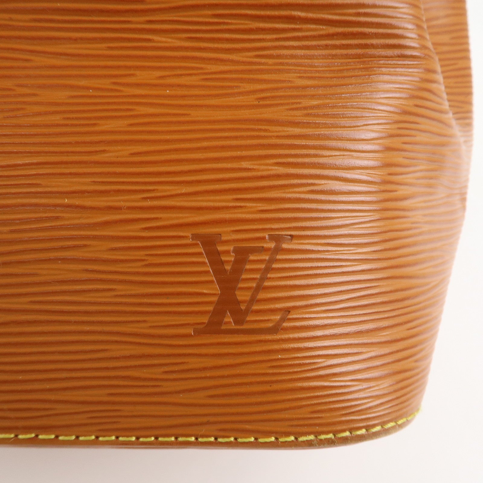 Louis Vuitton Epi Petit Noe Shoulder Bag Zipang Gold M44108 Used