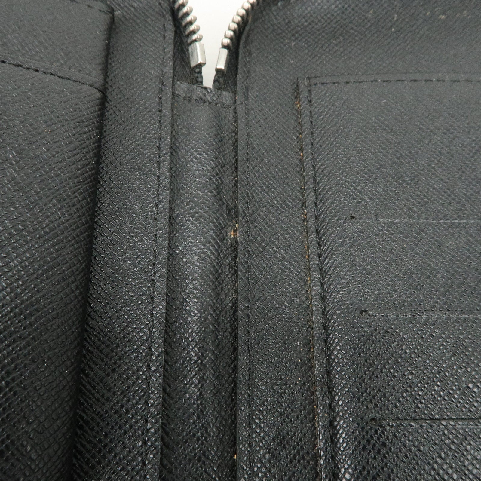 Louis Vuitton Taiga Organizer Atoll Long Wallet Ardoise M30652 Used