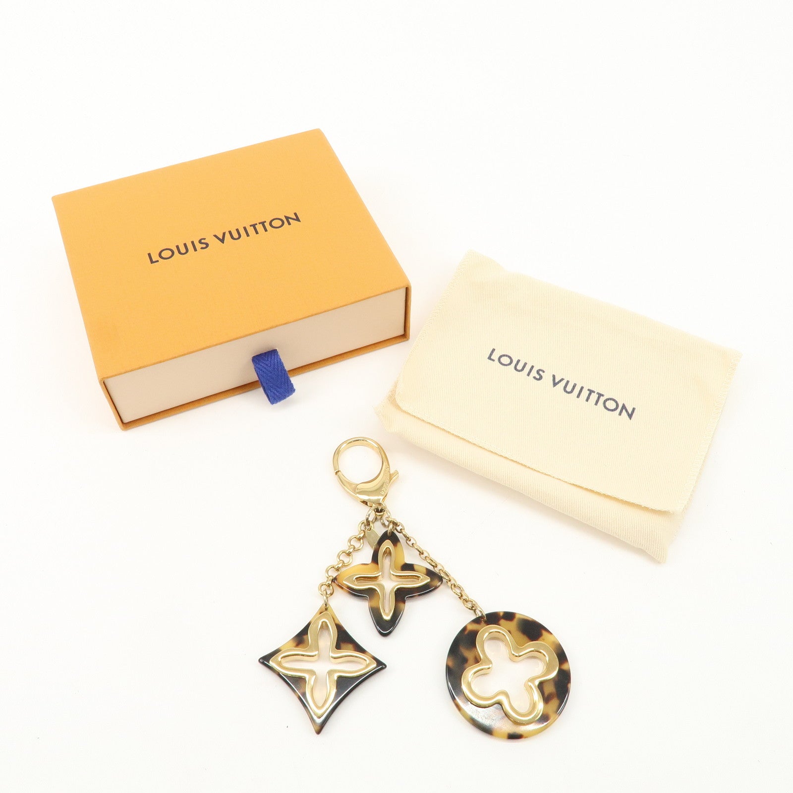 Louis Vuitton Bijoux Sac Insolence Bag Charm Gold M65087 Used