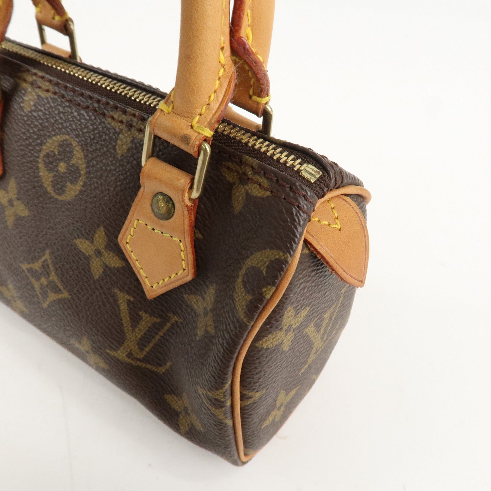 Louis Vuitton Monogram Mini Speedy & Strap M41534 J75010 Used