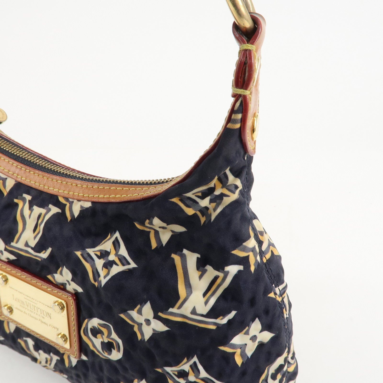 Louis Vuitton Cruise Line Marine Bulle PM Shoulder Bag Navy M40238 Used