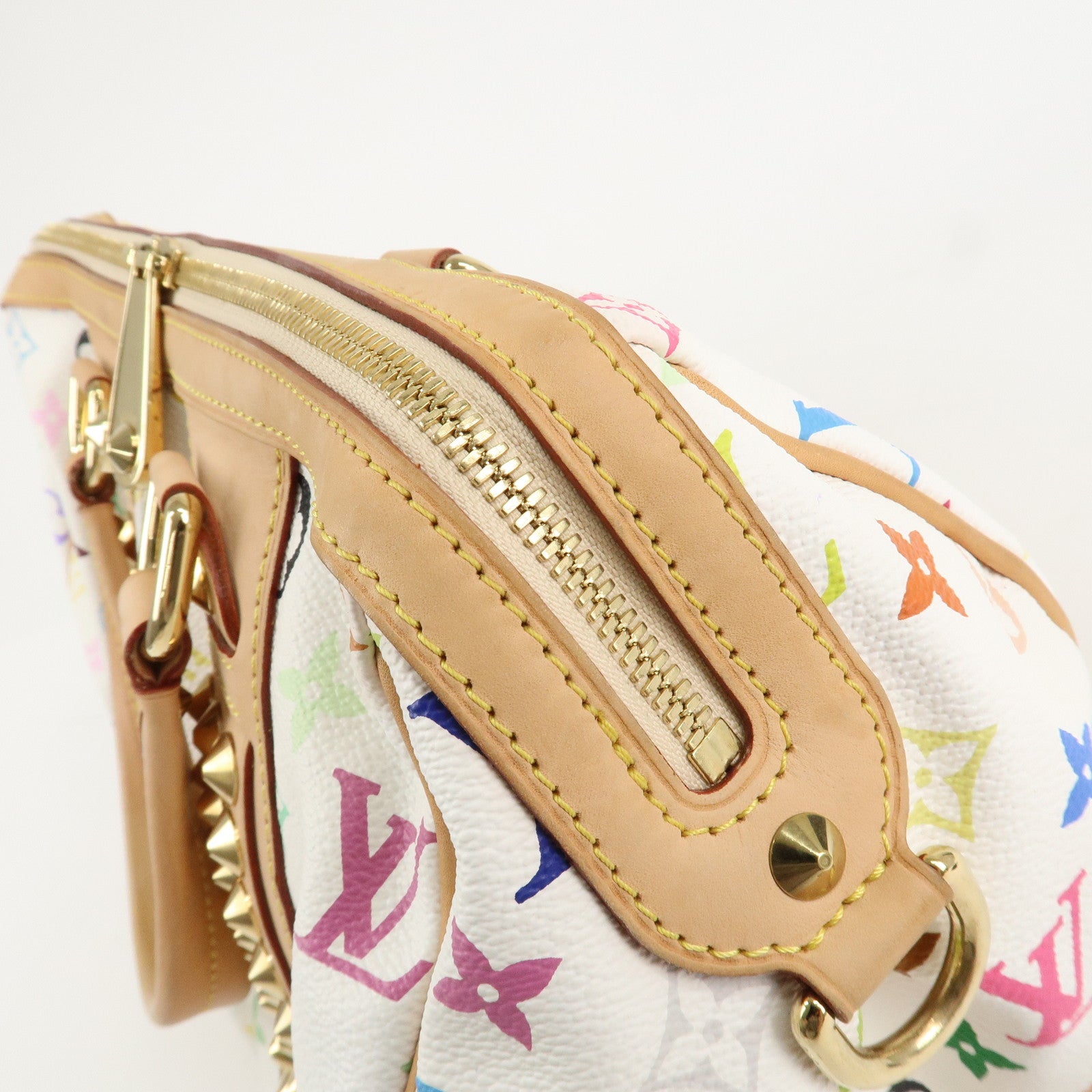 Louis Vuitton Monogram Multicolor Courtney MM Hand Bag M45641 Used