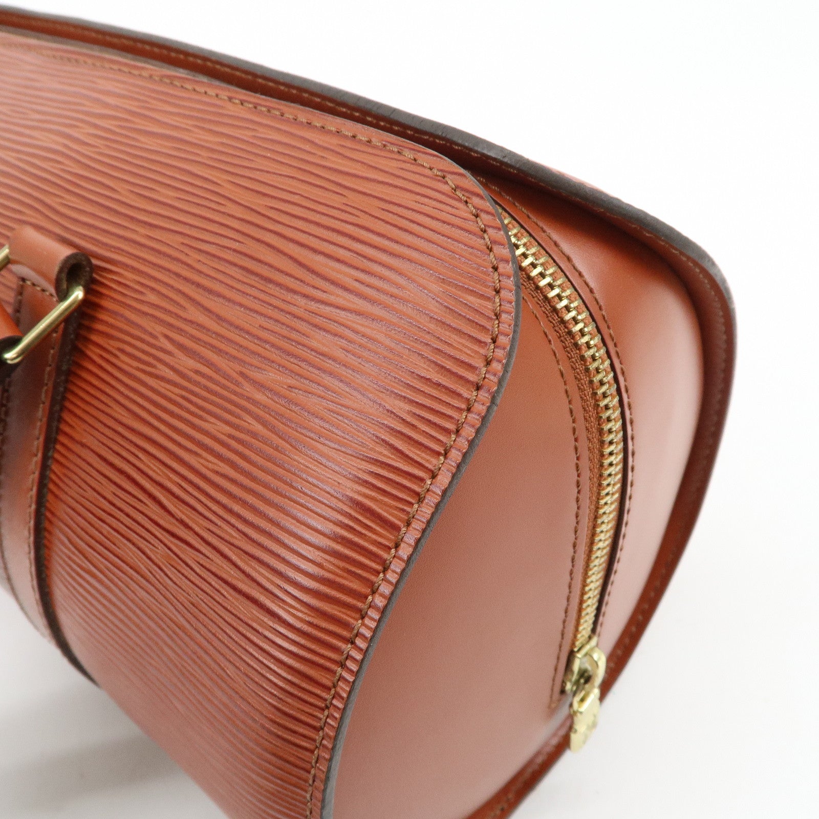 Louis Vuitton Epi Soufflot Shoulder Bag Kenya Brown M52223 Used