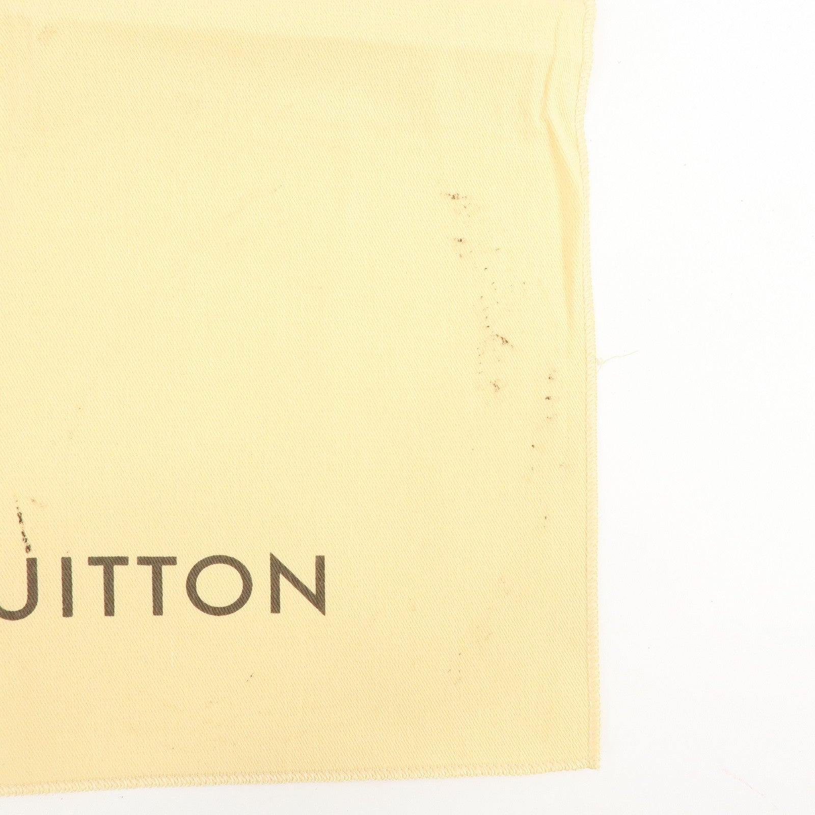Louis Vuitton Set Of 10 Dust Bag Flap Style Beige Used