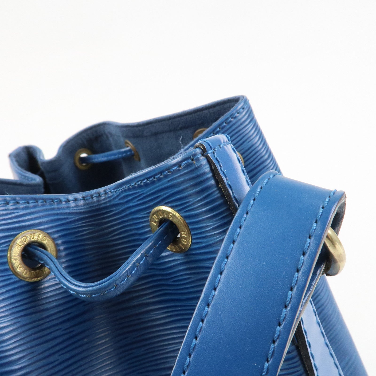 Louis Vuitton Epi Petit Noe Shoulder Bag Toledo Blue M44105 Used