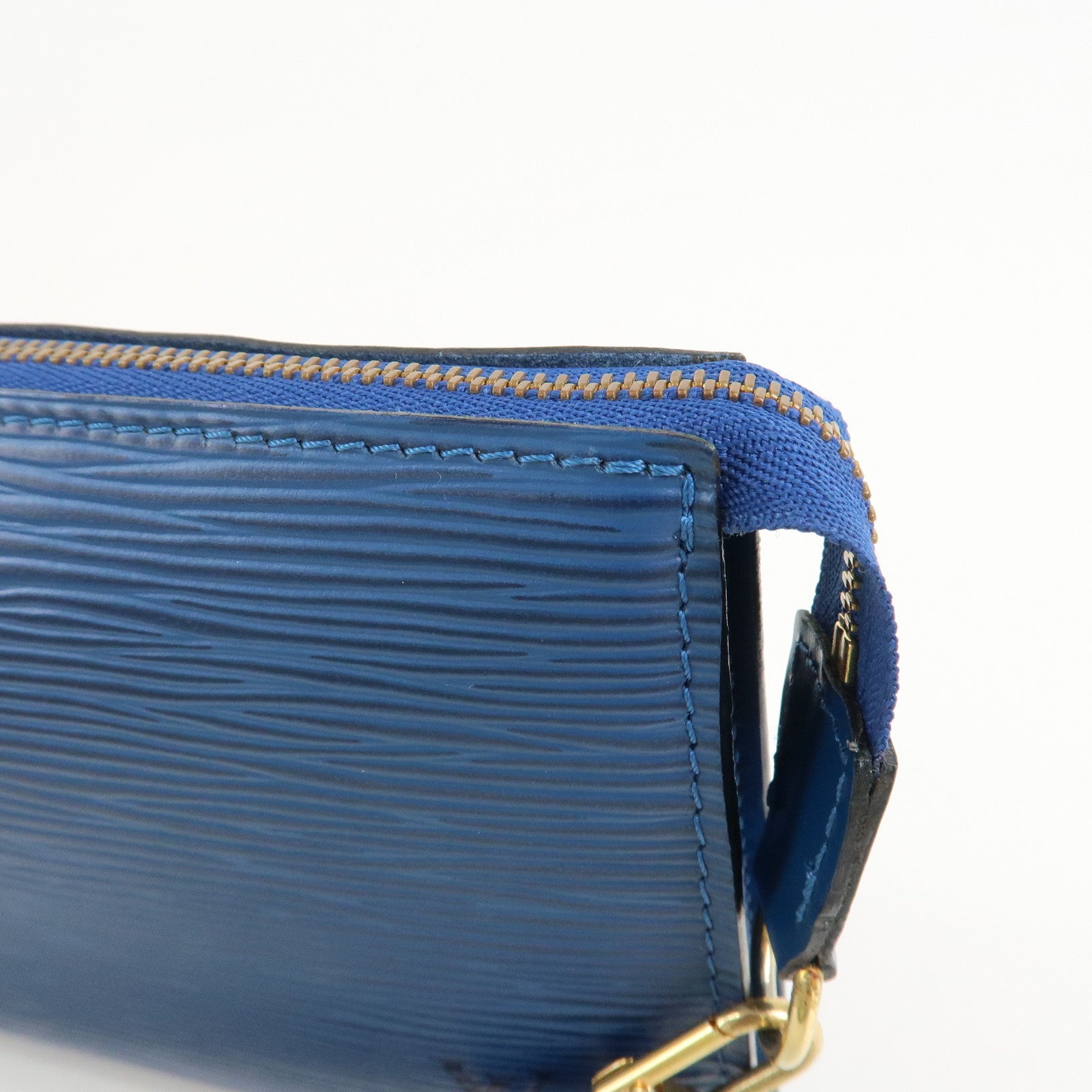Louis Vuitton Epi Pochette Accessoires OldStyle Toledo Blue M52947 Used