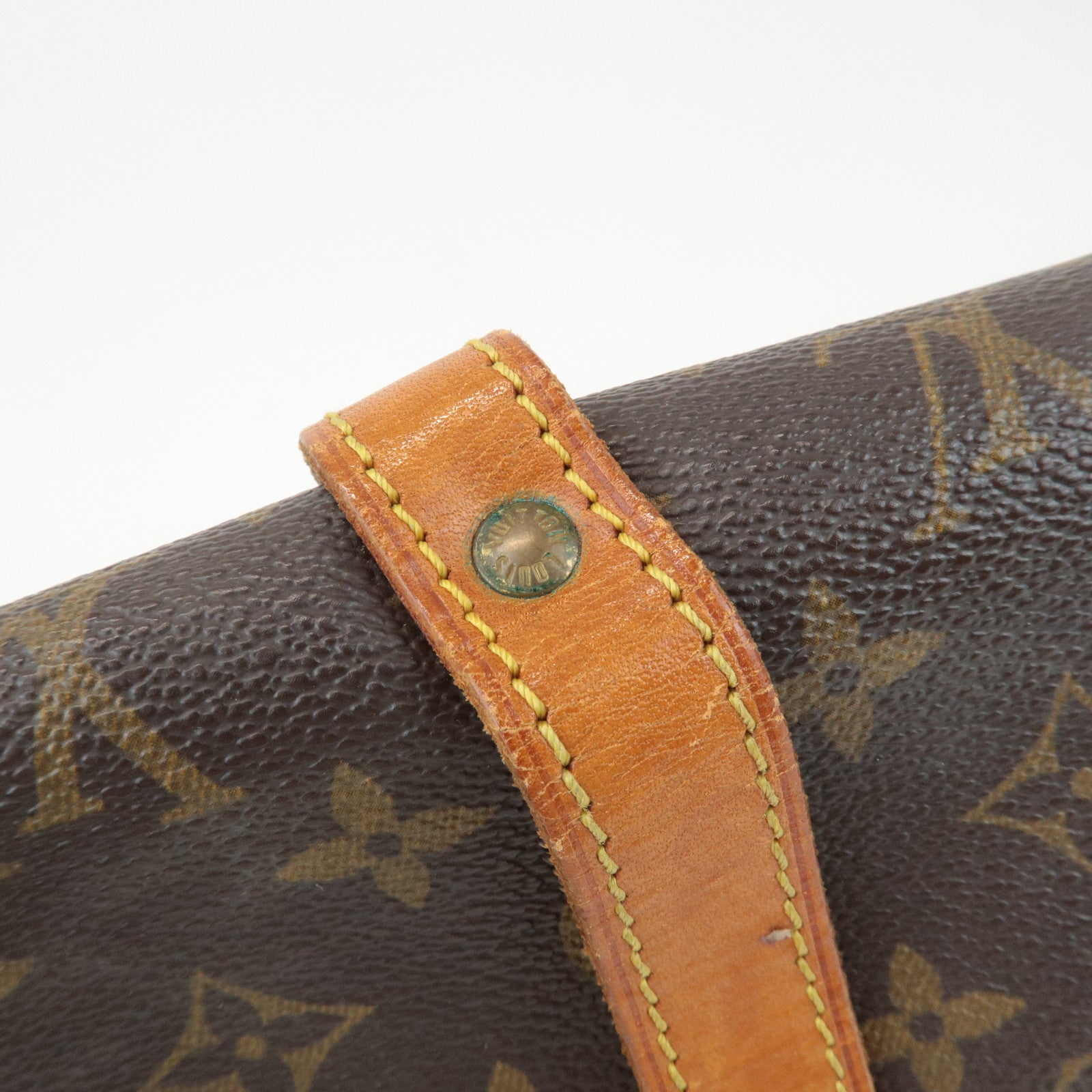 Louis Vuitton Monogram Saumur 30 Shoulder Bag Brown M42256 Used