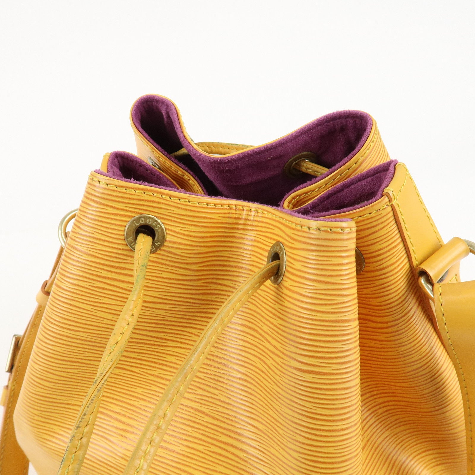 Louis Vuitton Epi Petit Noe Shoulder Bag Tassili Yellow M44109 Used